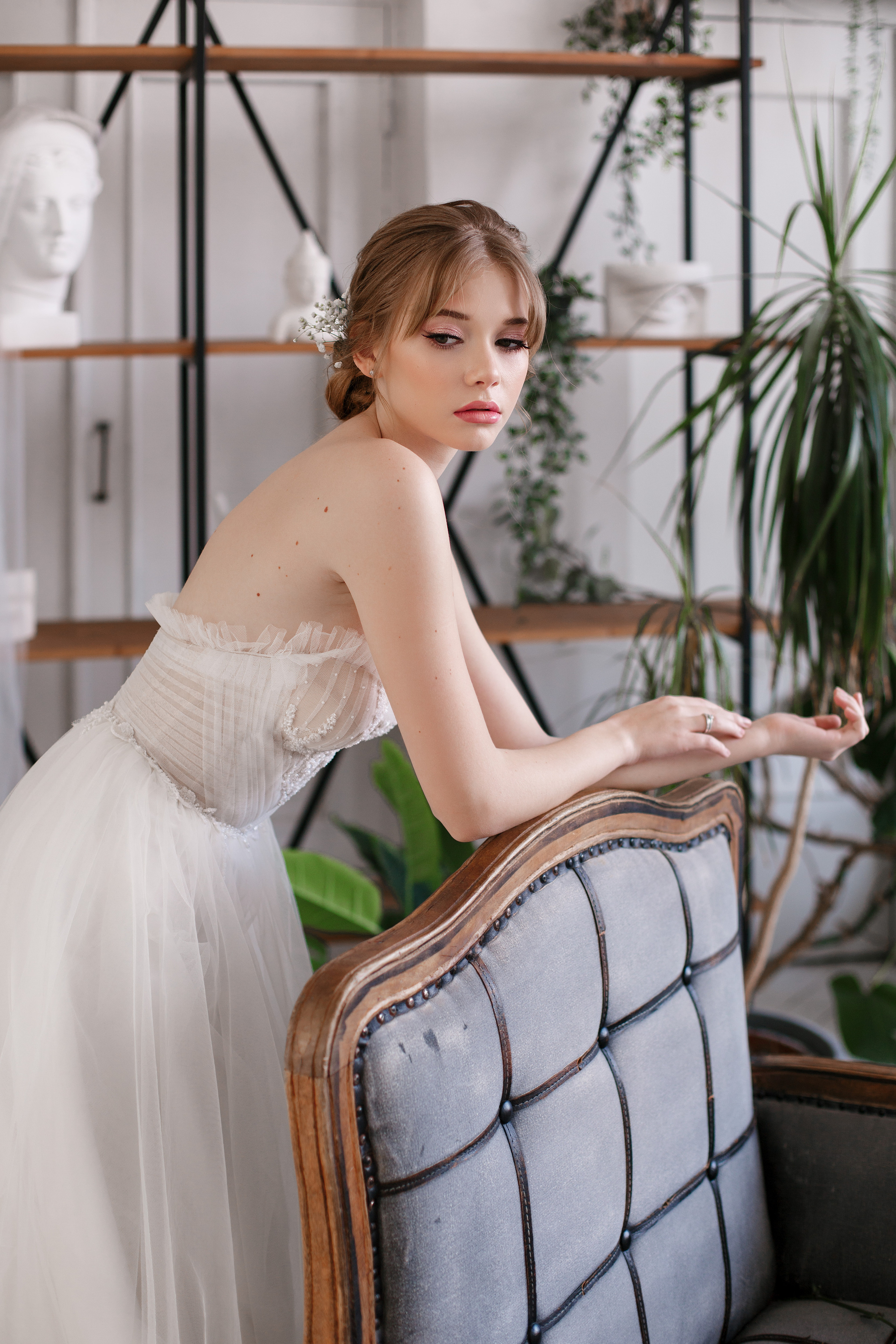 Фотосессия невесты в студии. Свадебный фотограф в Самаре Катерина Мостовая