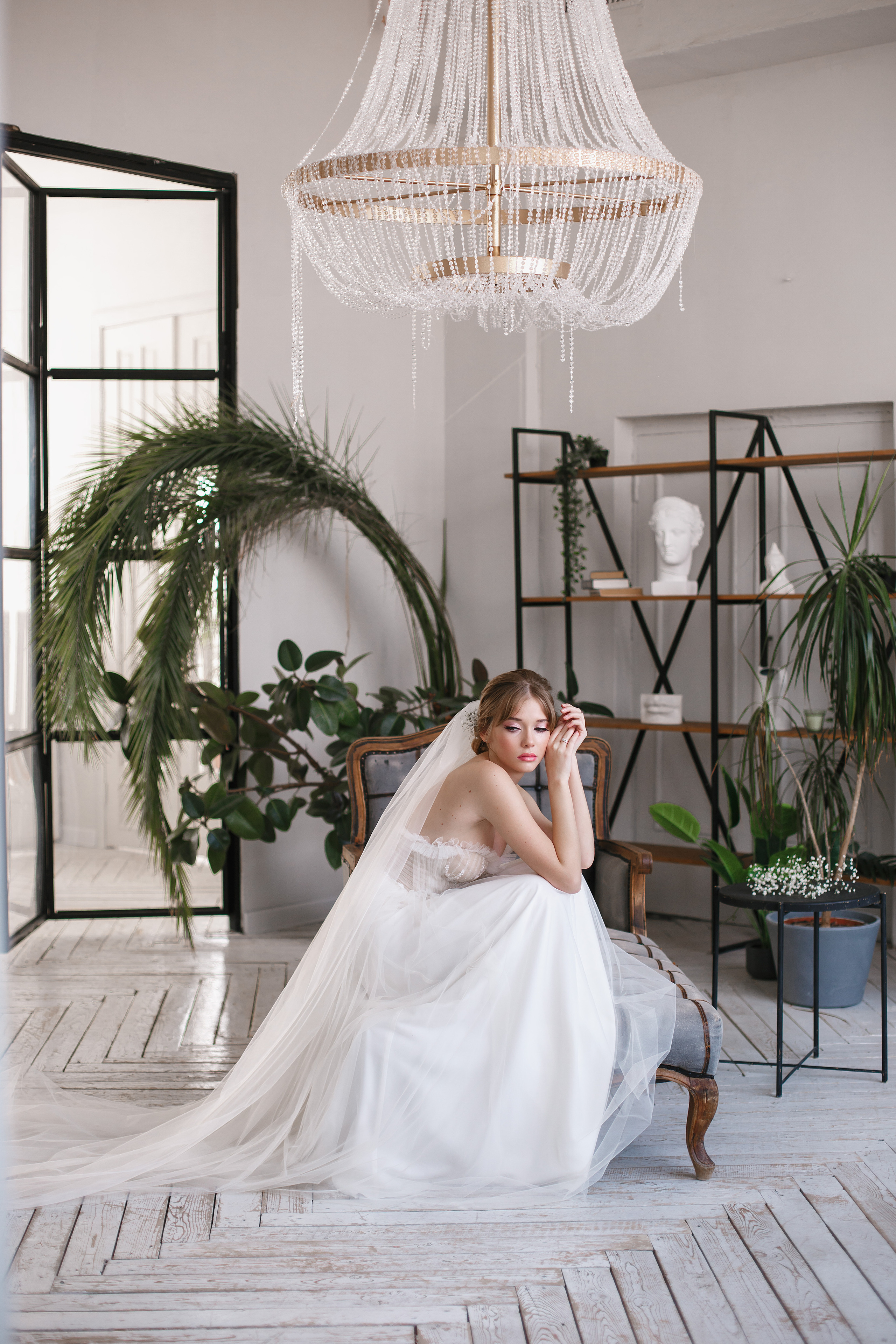 Фотосессия невесты в студии. Свадебный фотограф в Самаре Катерина Мостовая