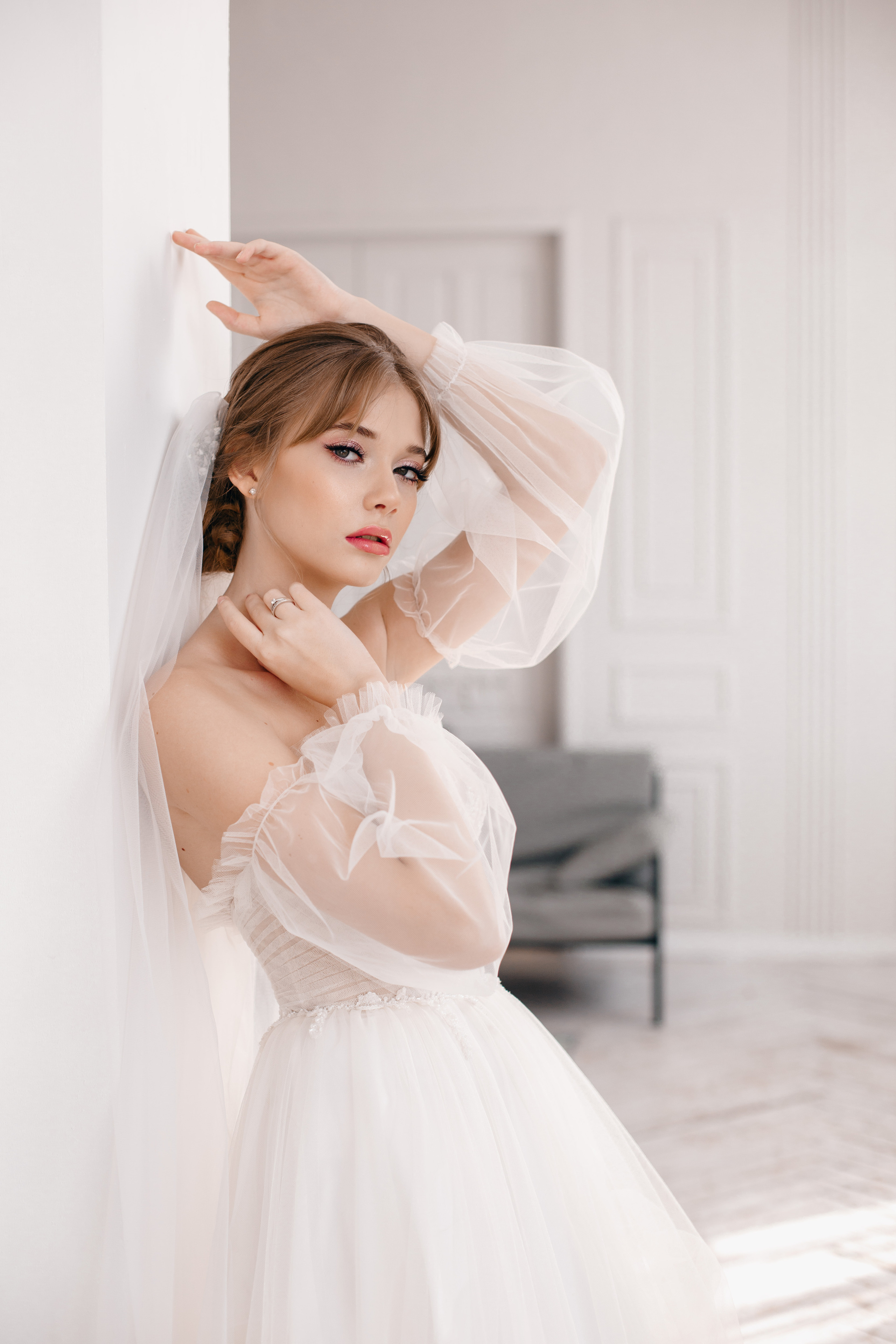 Фотосессия невесты в студии. Свадебный фотограф в Самаре Катерина Мостовая