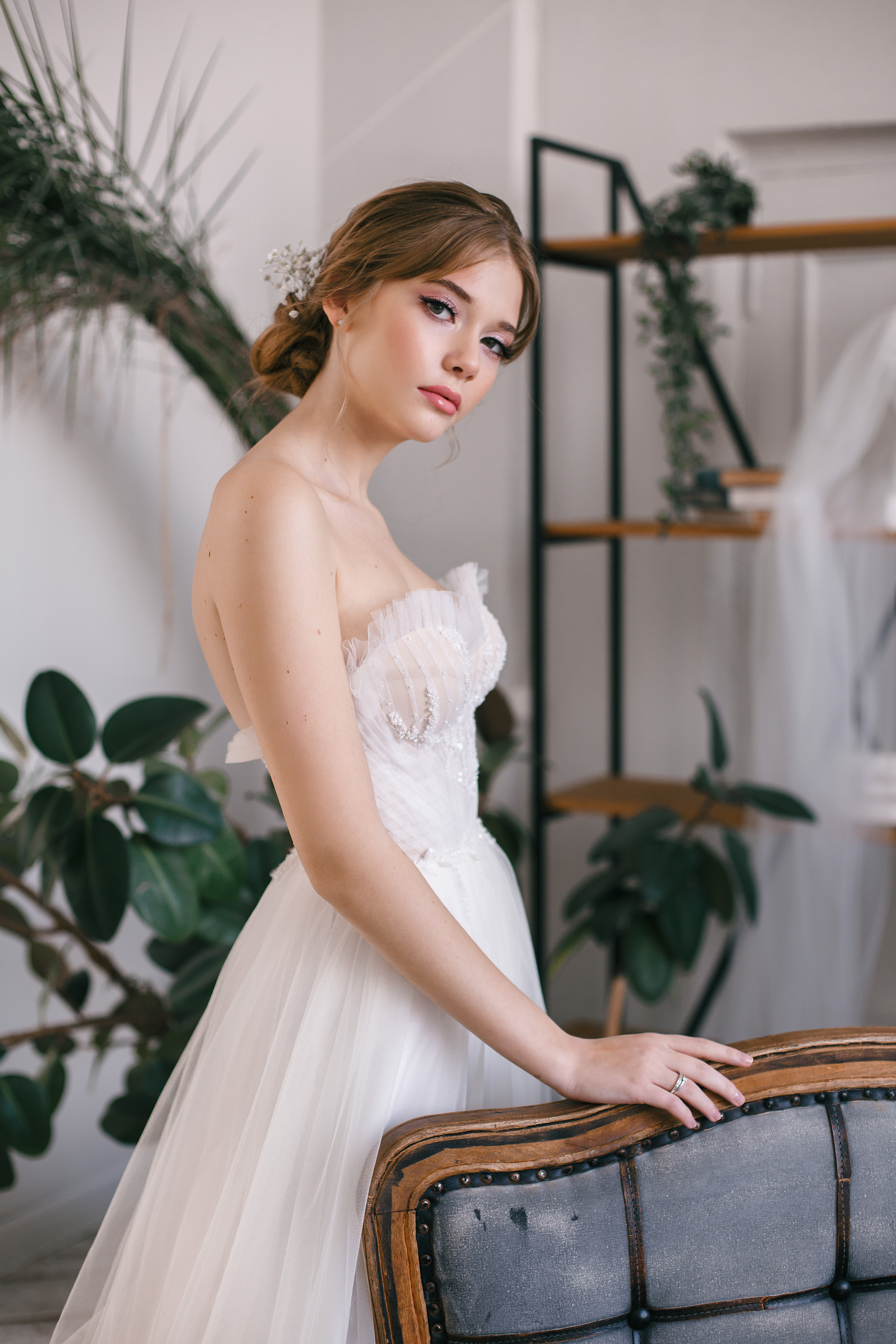 Фотосессия невесты в студии. Свадебный фотограф в Самаре Катерина Мостовая
