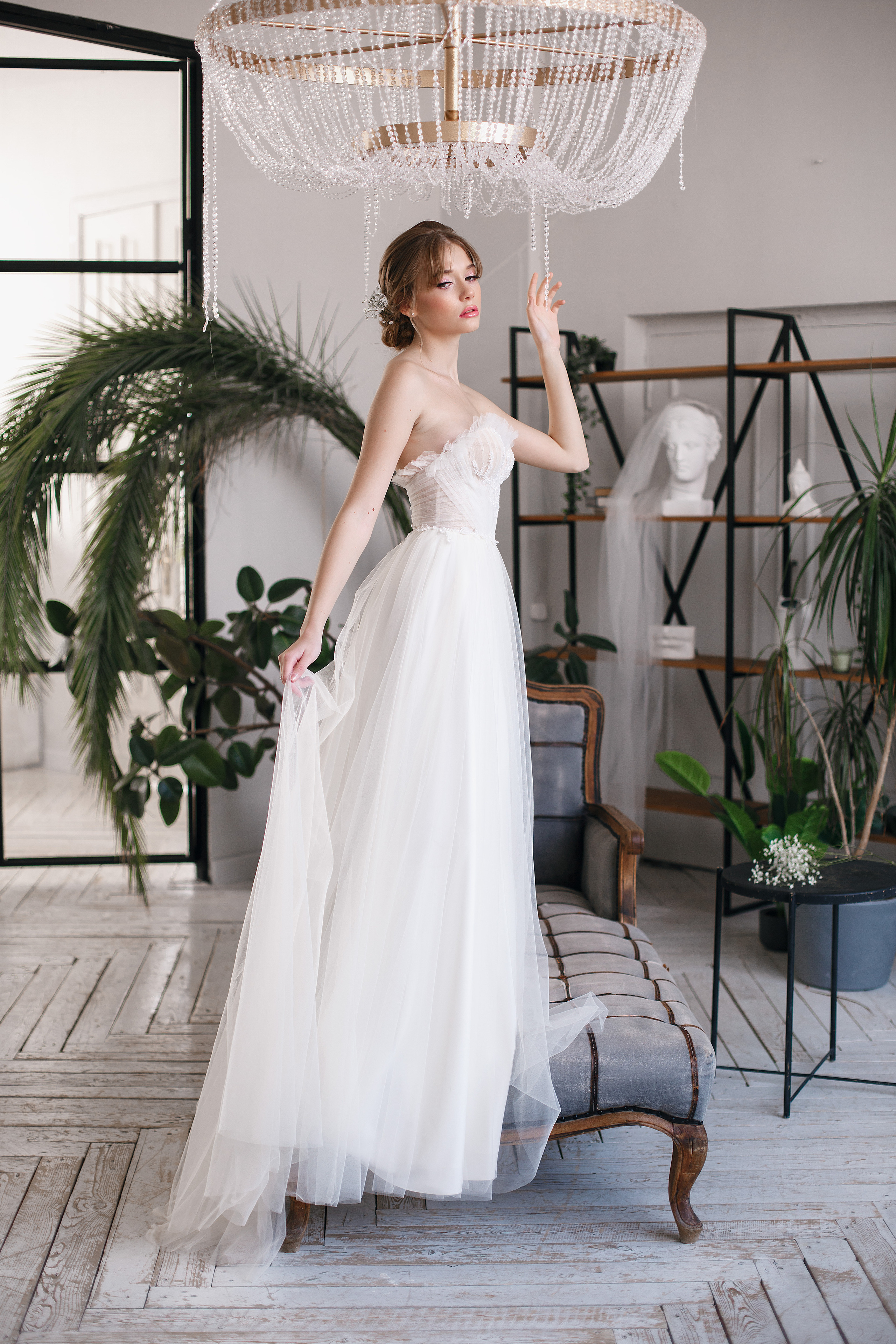 Фотосессия невесты в студии. Свадебный фотограф в Самаре Катерина Мостовая