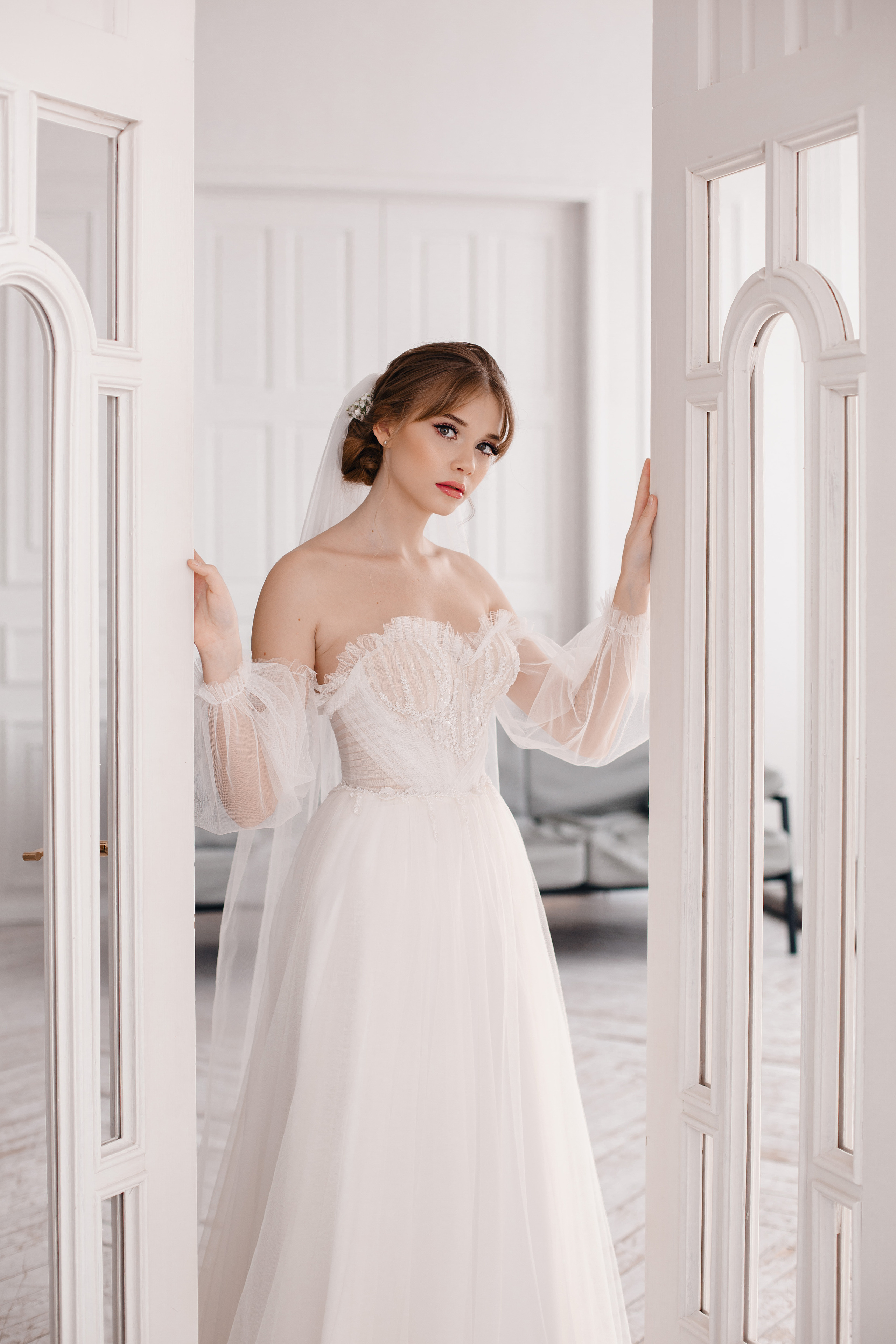 Фотосессия невесты в студии. Свадебный фотограф в Самаре Катерина Мостовая