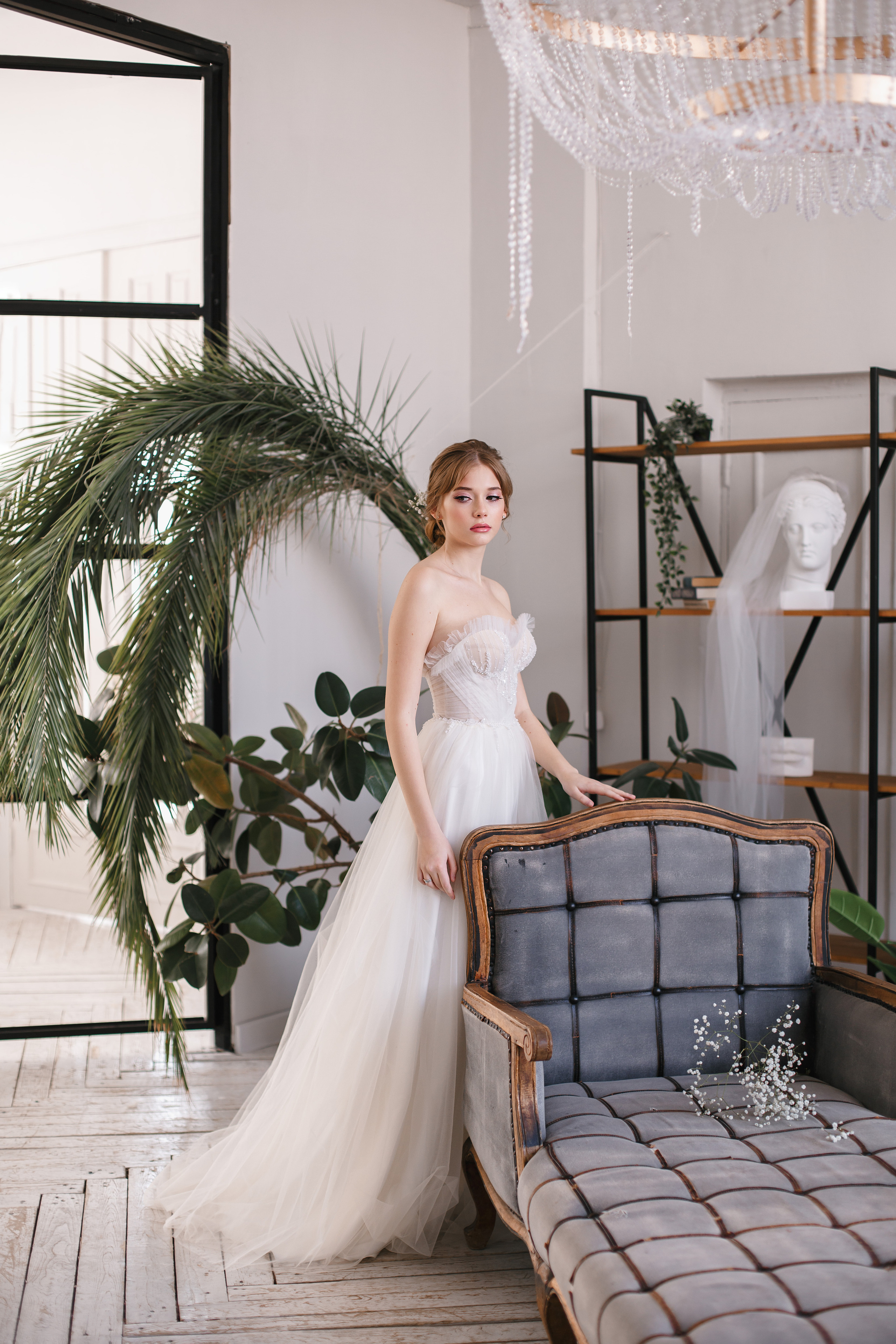 Фотосессия невесты в студии. Свадебный фотограф в Самаре Катерина Мостовая