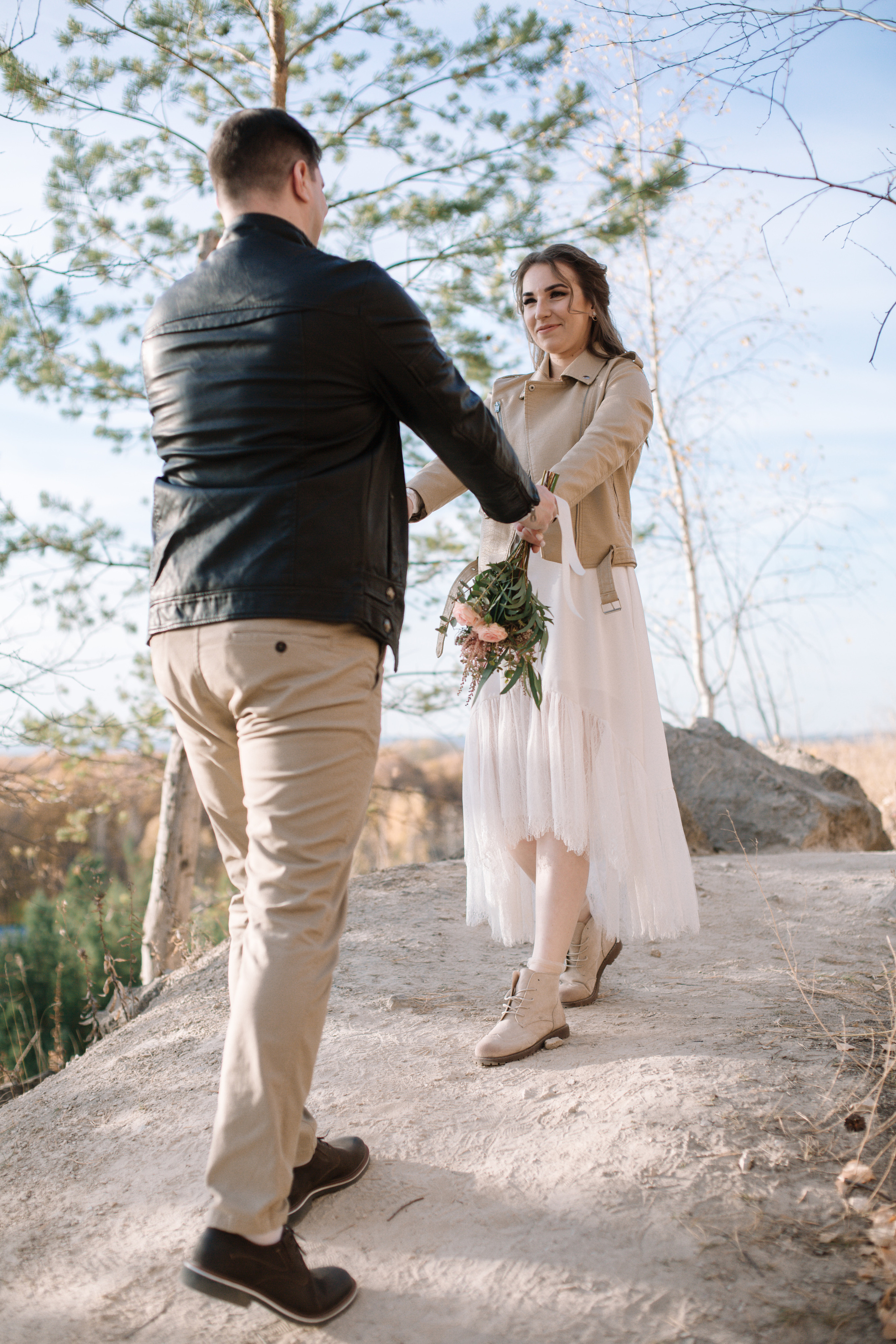 Лавстори с красивым видами. Свадебный фотограф в Самаре Катерина Мостовая