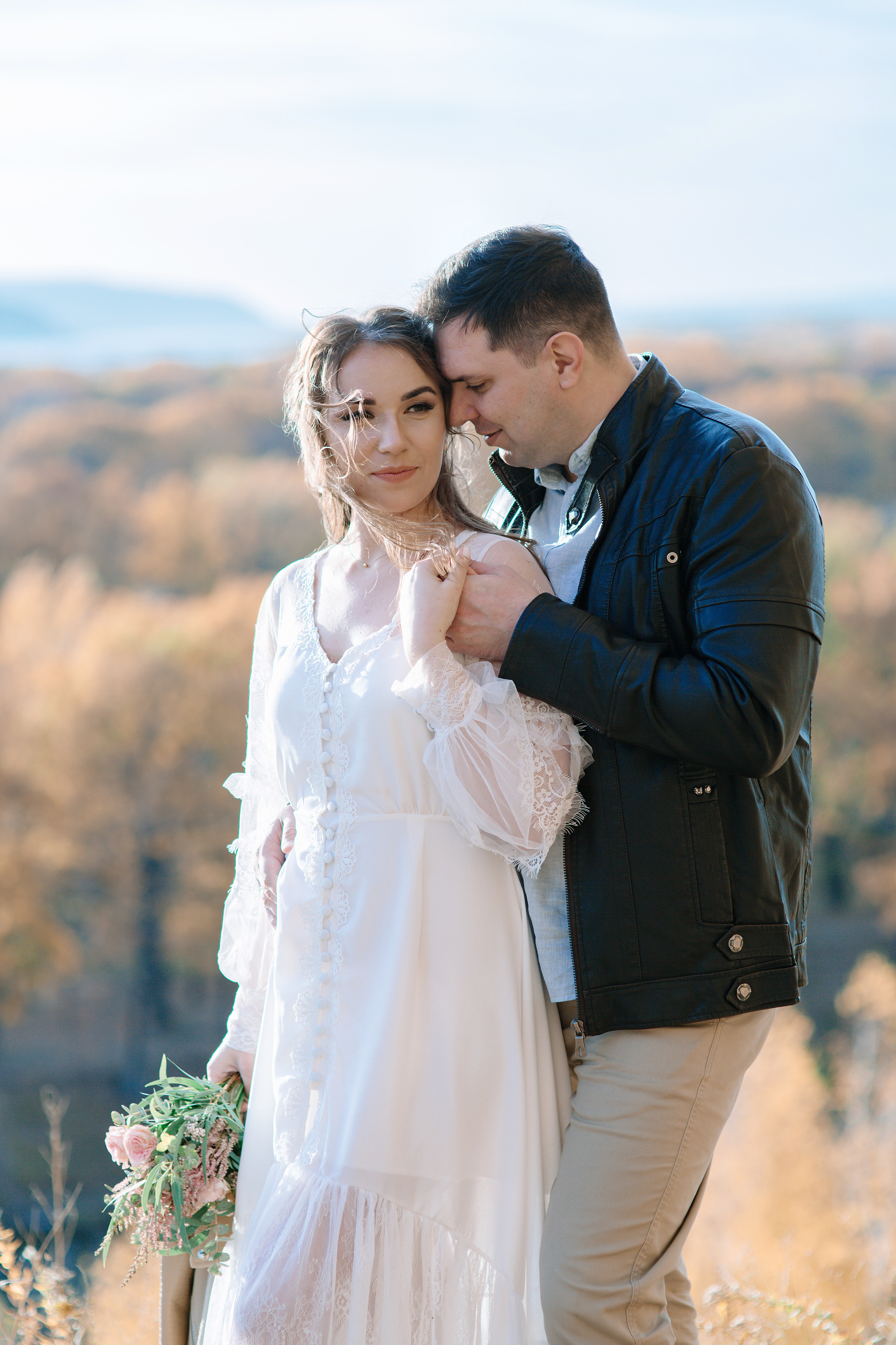 Лавстори с красивым видами. Свадебный фотограф в Самаре Катерина Мостовая