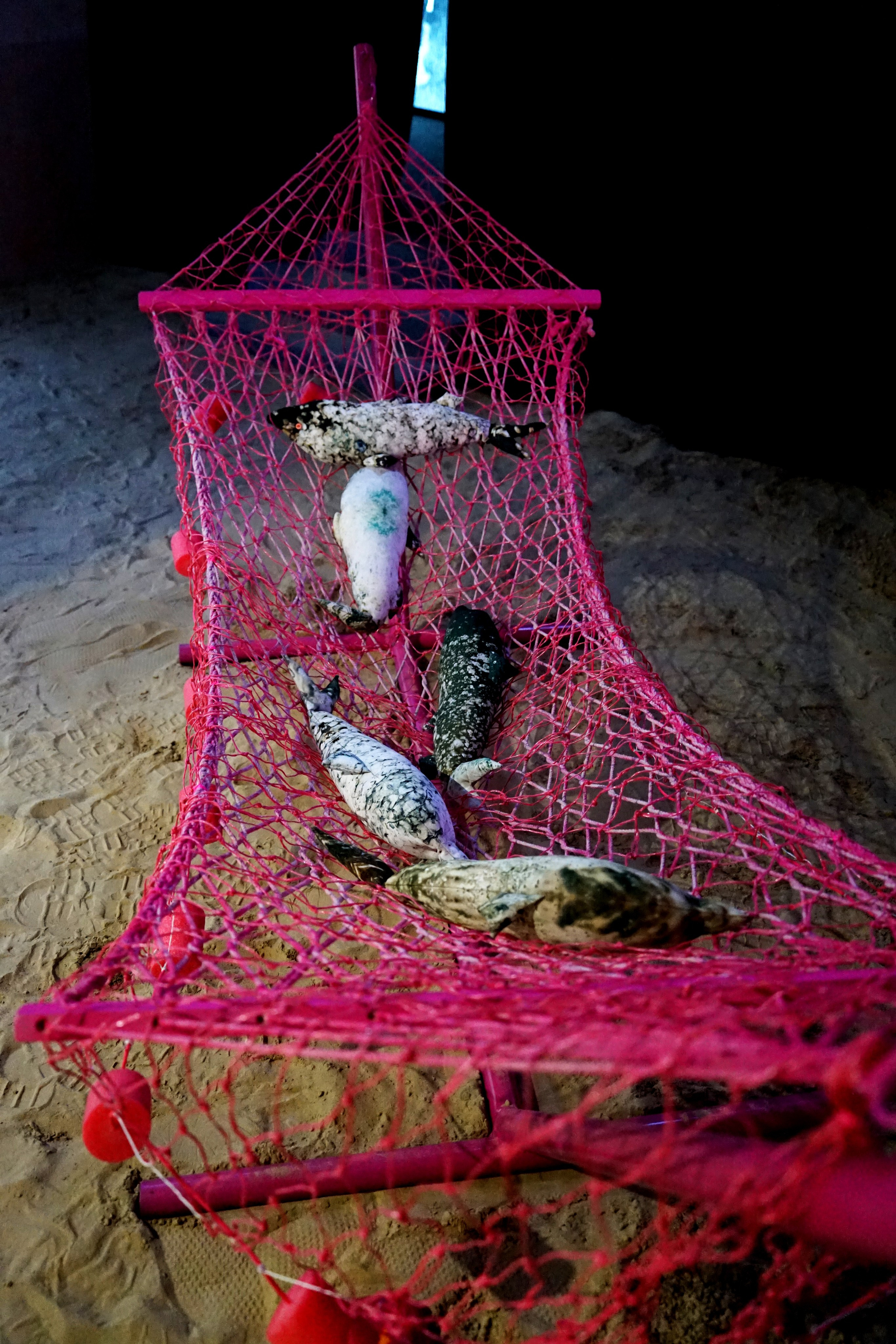 The catch. Artist Anna Snegina Художница Анна Снегина