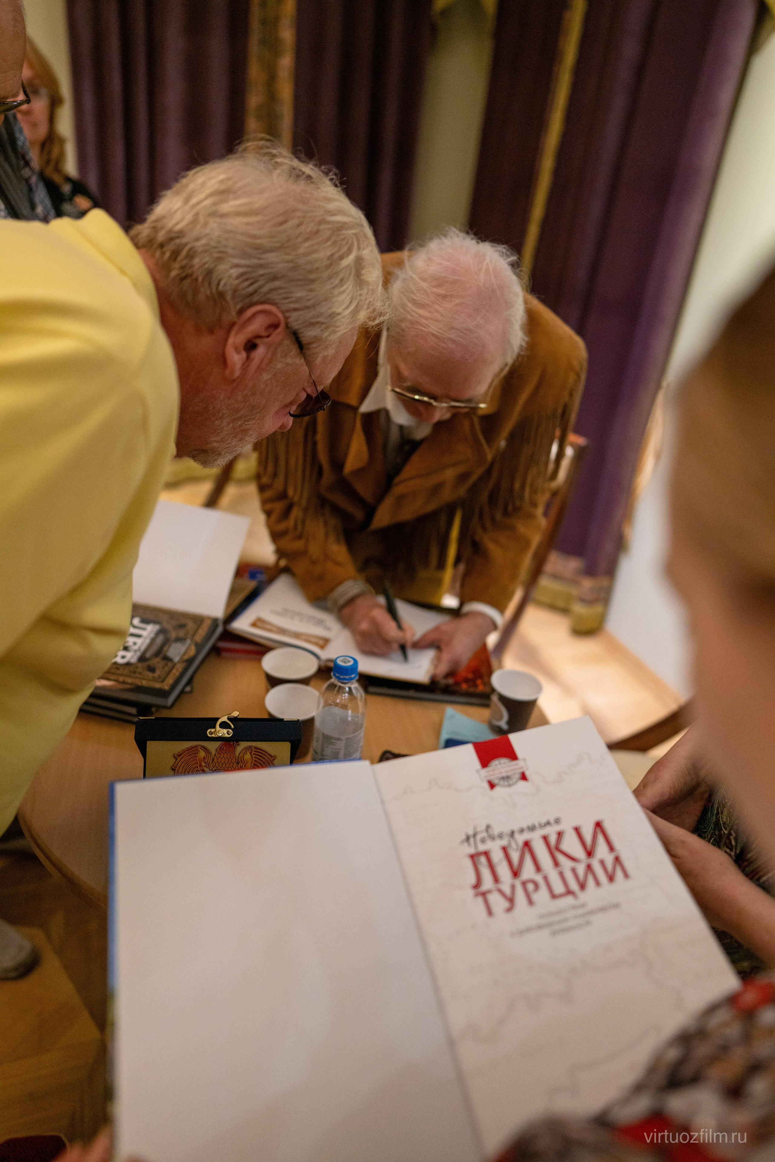 Съёмка творческой встречи с Андрэ Роллана