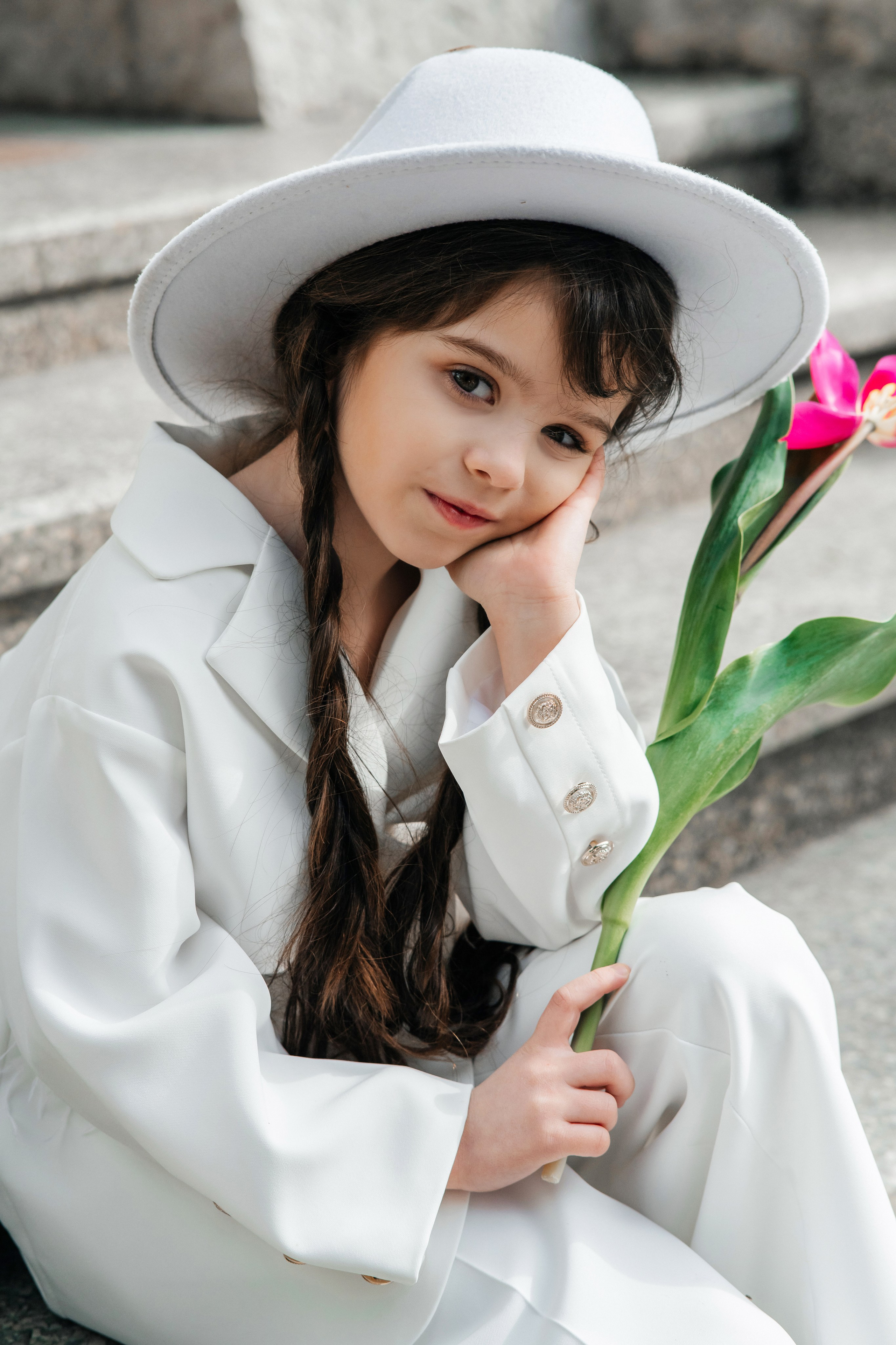 Детская фотосессия на улице