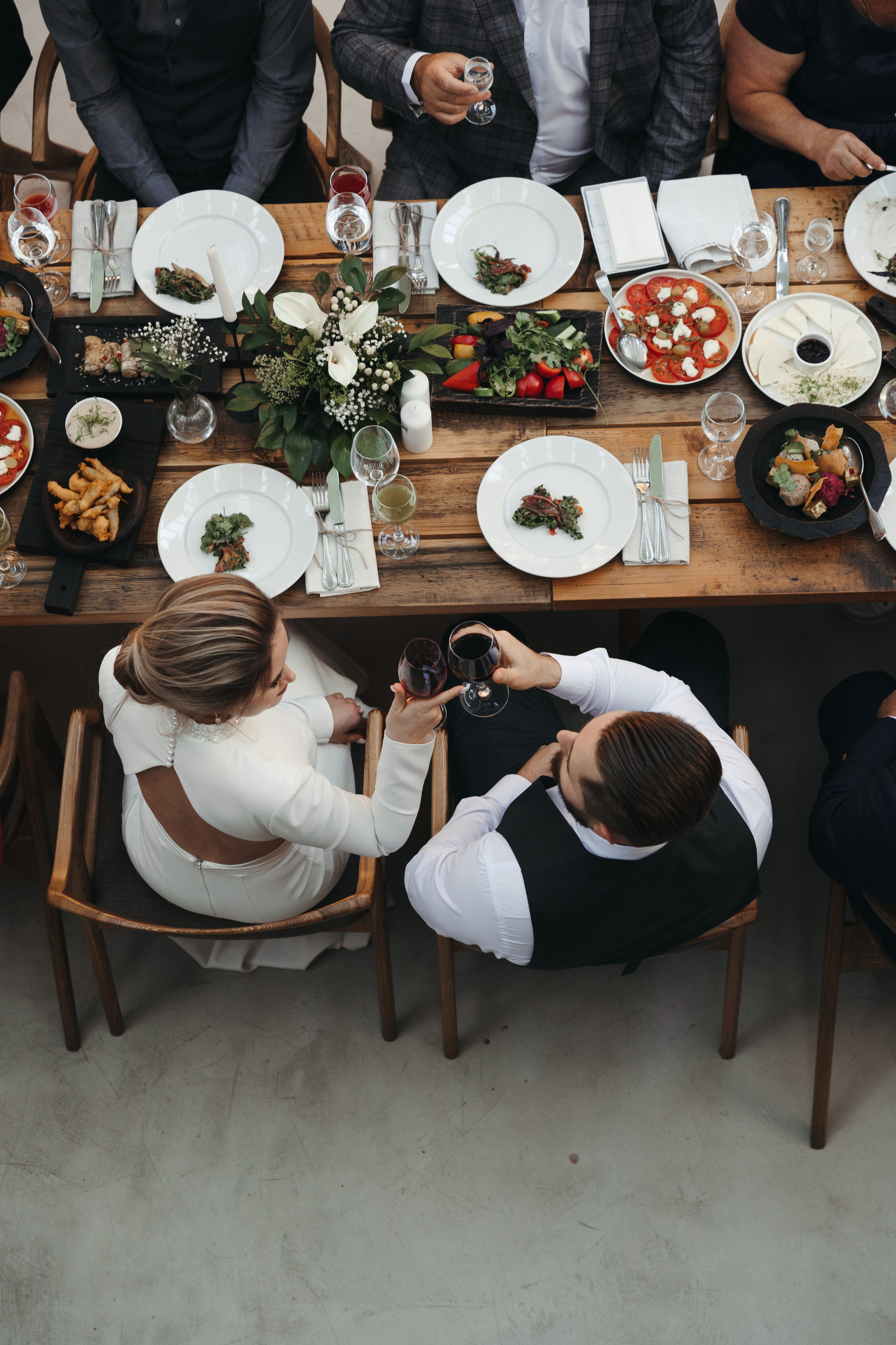 Серии с банкетом. Свадебный фотограф Москва Анастасия Храмова