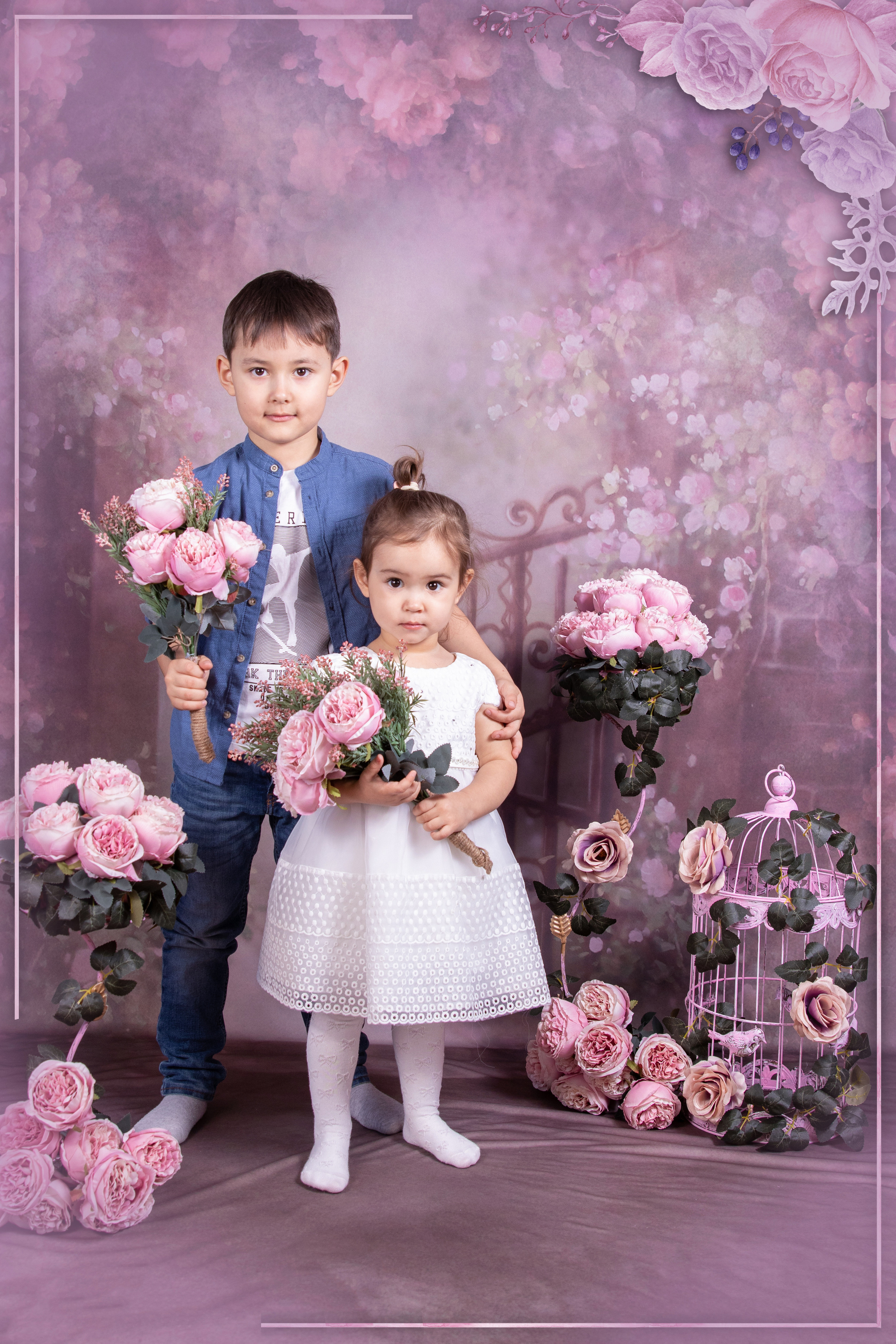 8 Марта. Детский фотограф в Алматы, виньетки, выпускной альбом Алматы