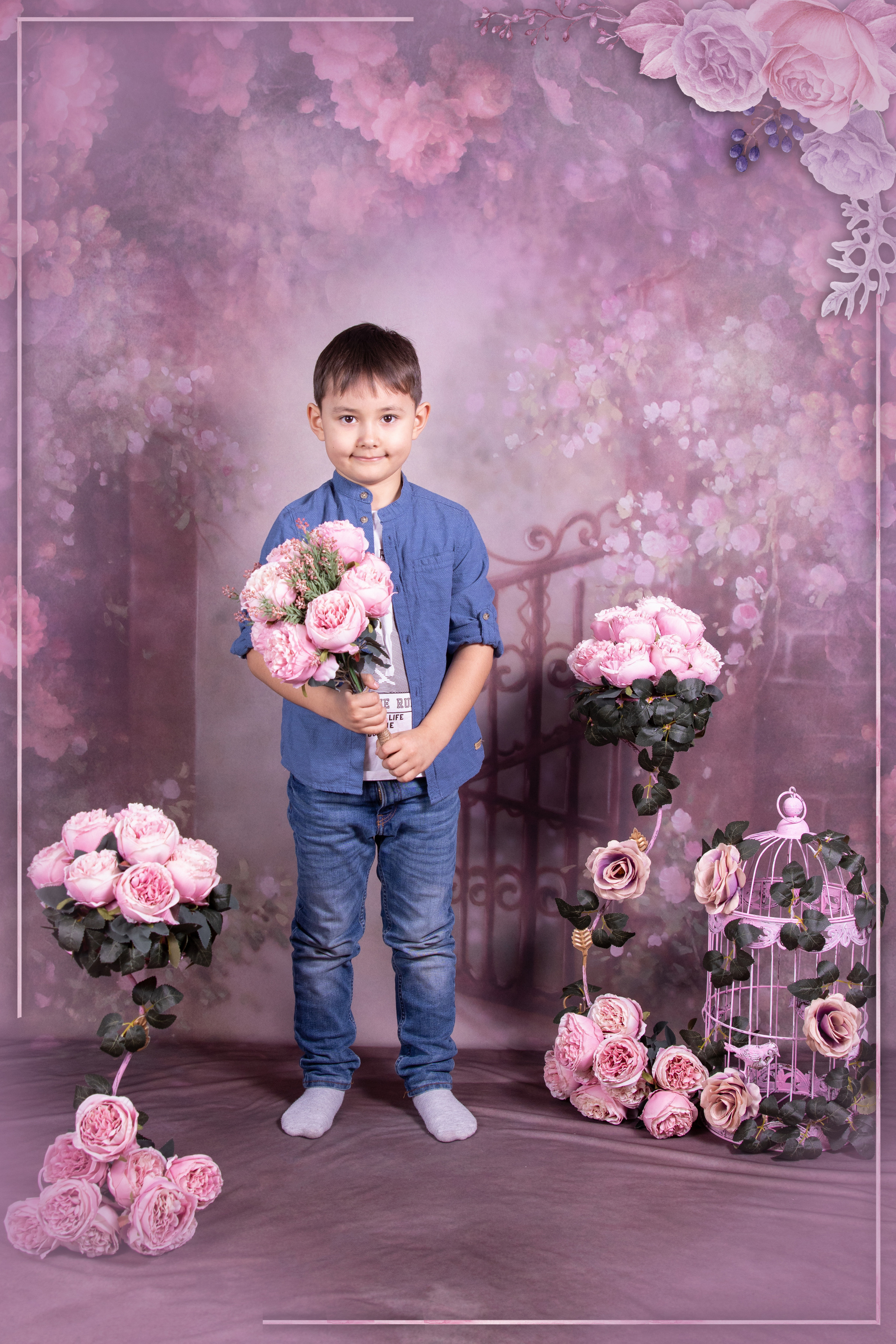 8 Марта. Детский фотограф в Алматы, виньетки, выпускной альбом Алматы