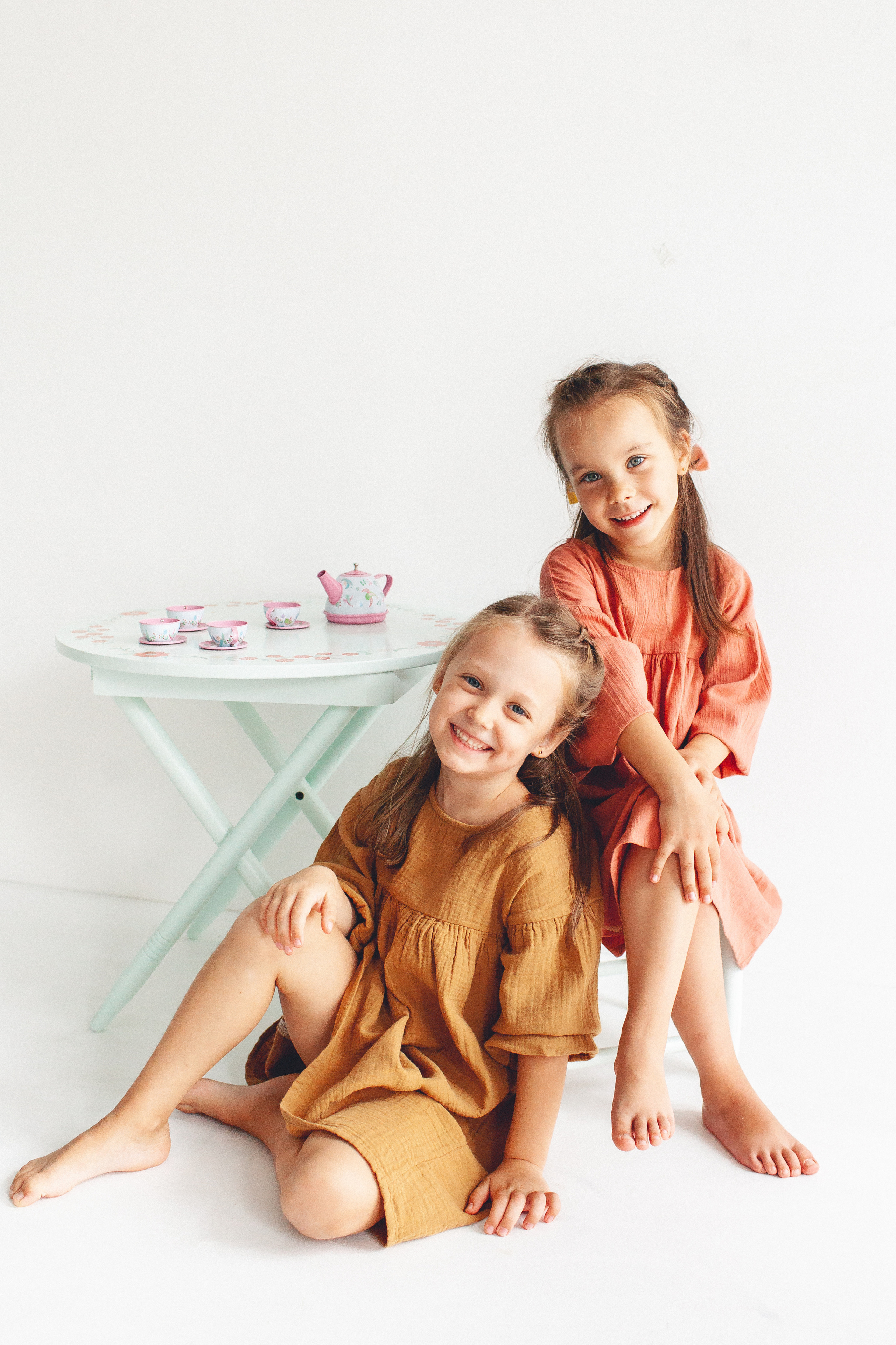 Backstage со съёмки сестёр. Детский фотограф в Самаре