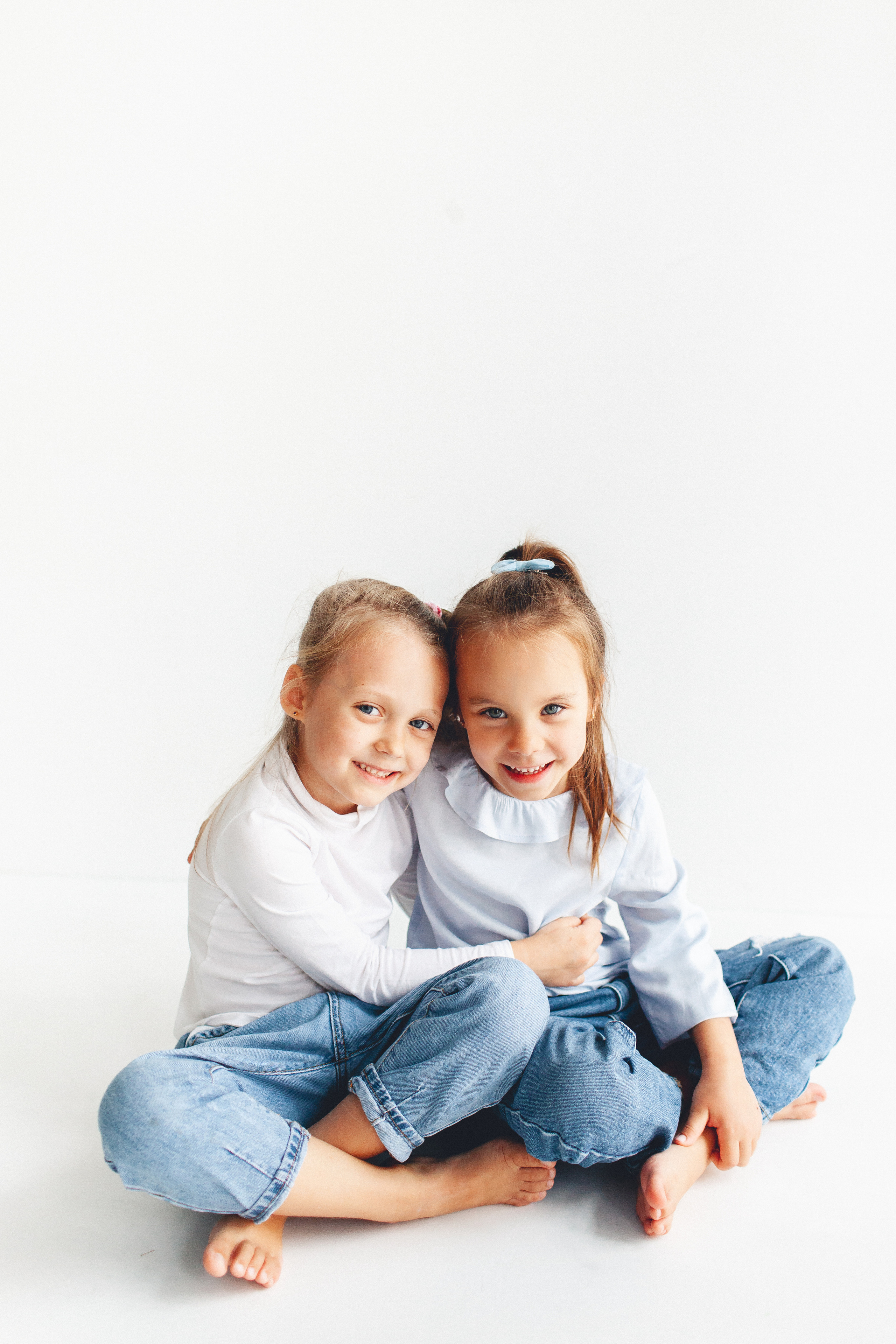 Backstage со съёмки сестёр. Детский фотограф в Самаре