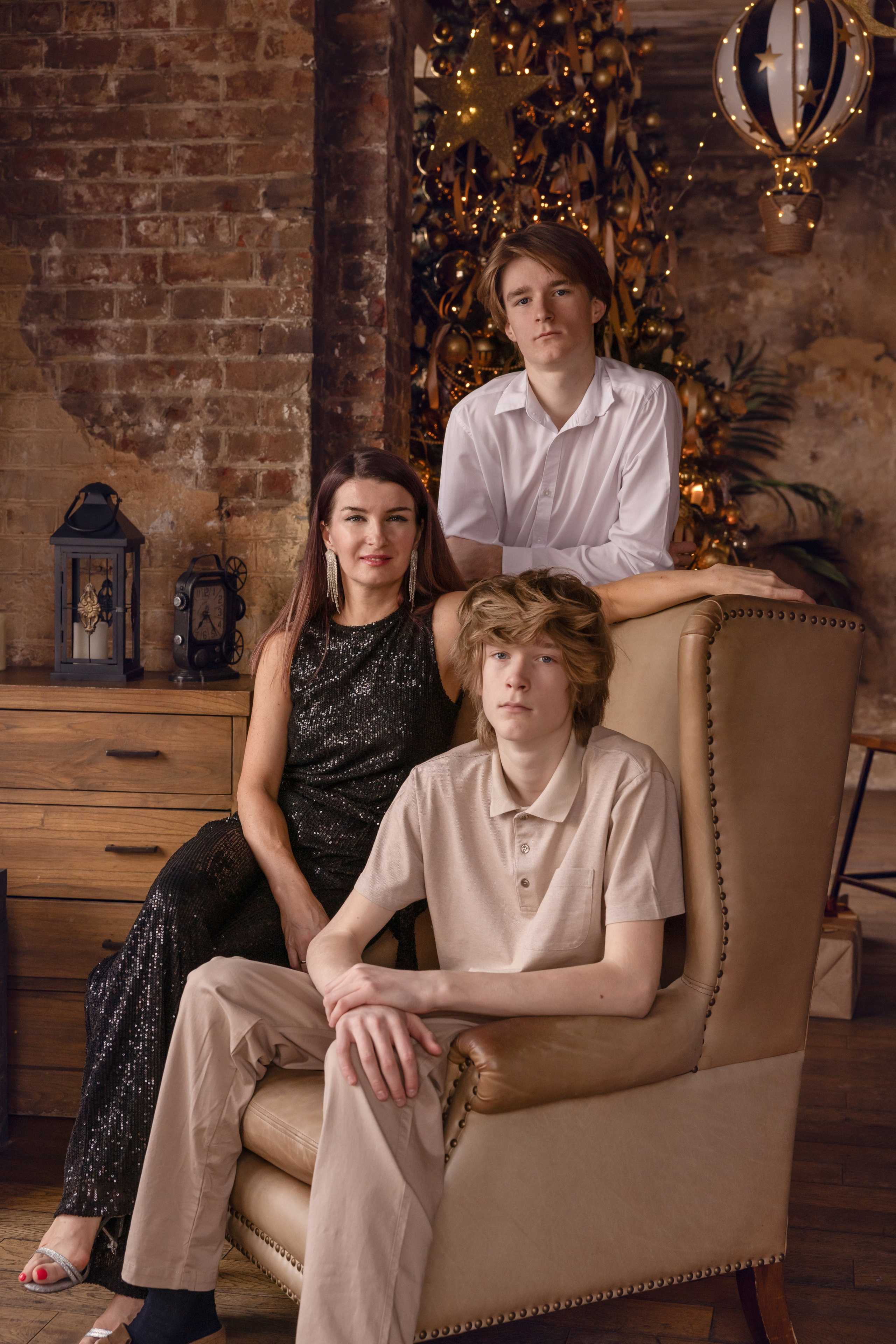 Семейная фотосессия в студии. Семейный фотограф Дина Морозова | Москва, Московская область