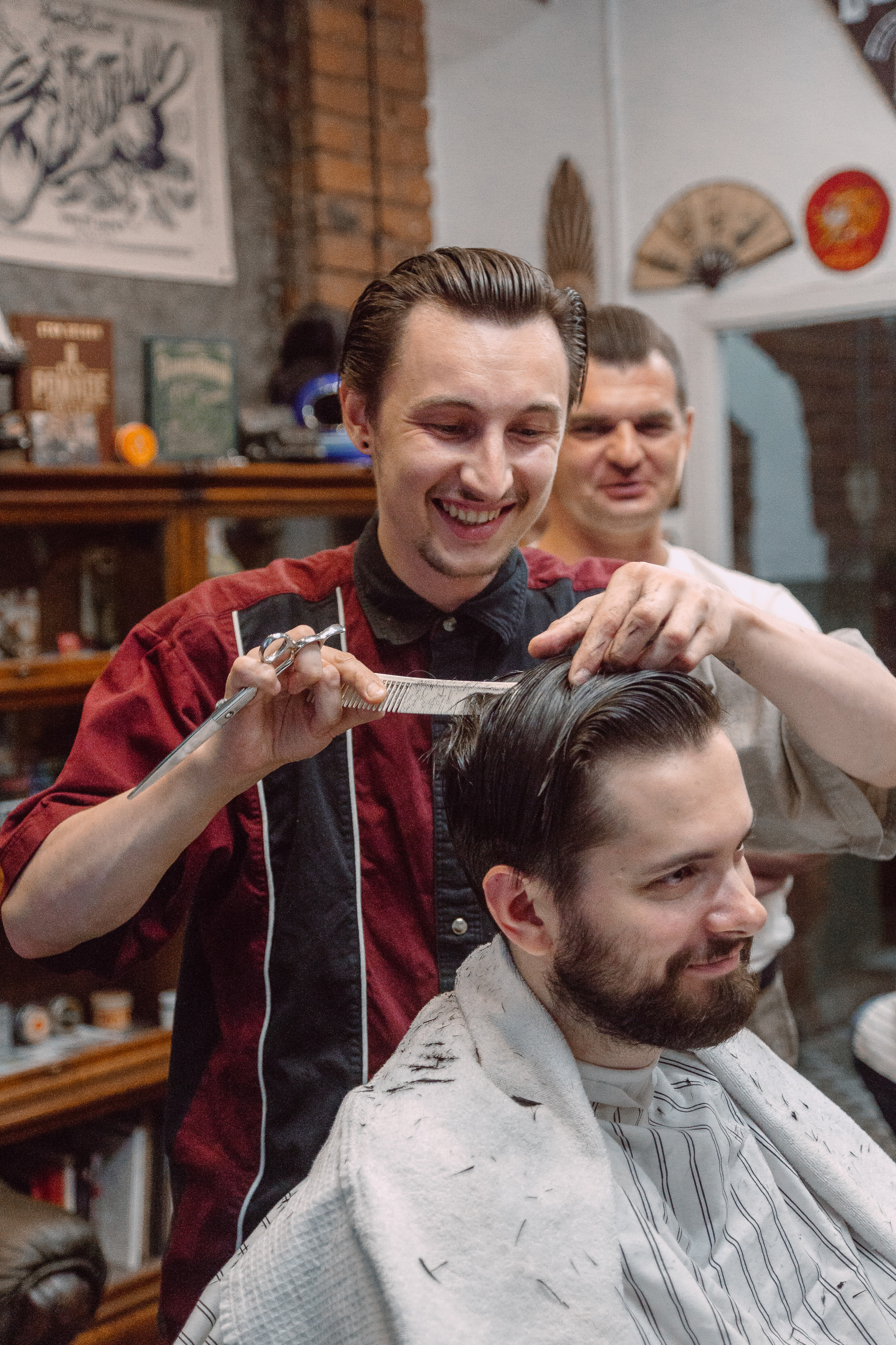 Фотосъемка мастер класса для барберов и парикмахеров. Жуков Илья  свадебный фотограф в Москве