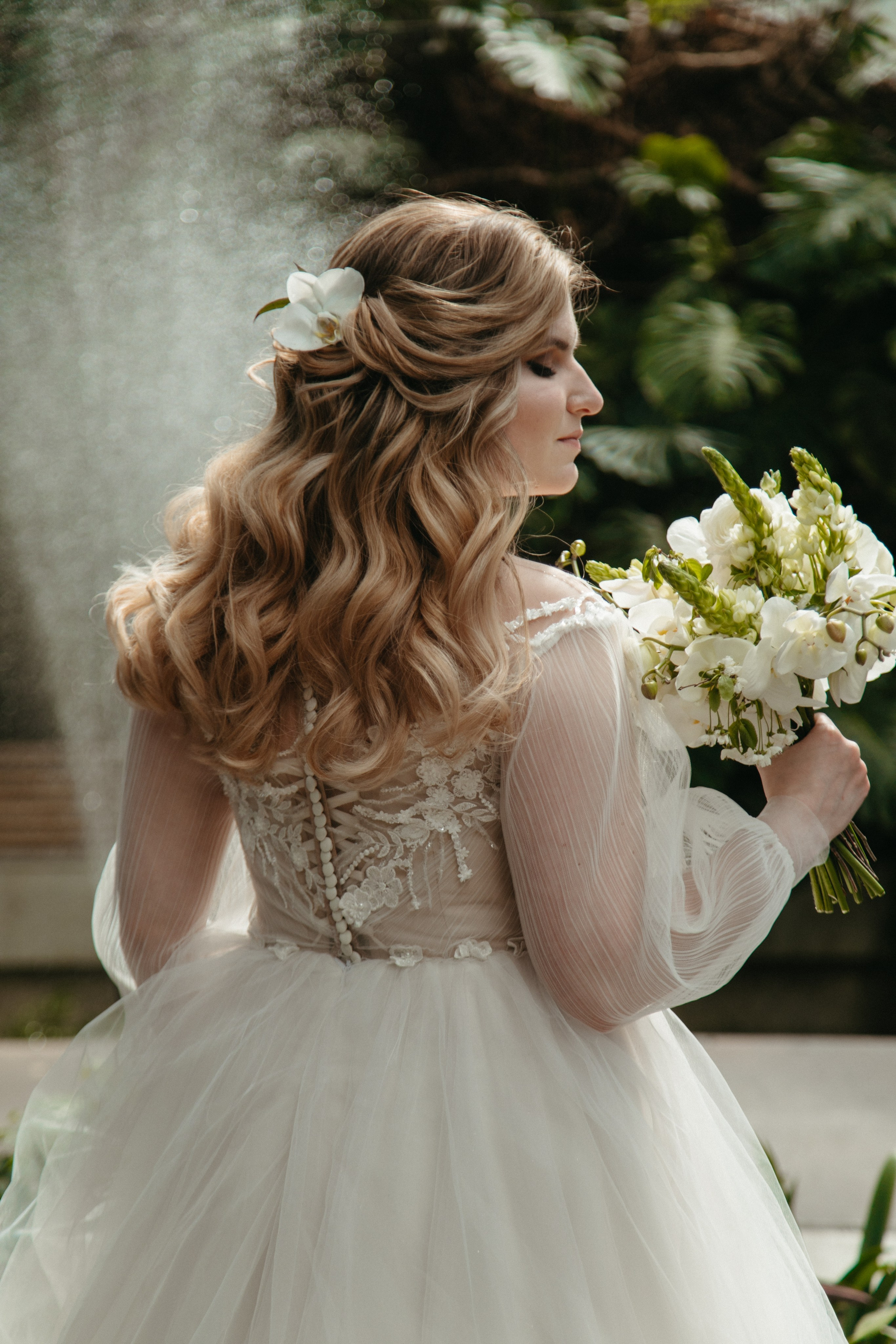 Свадебная прическа