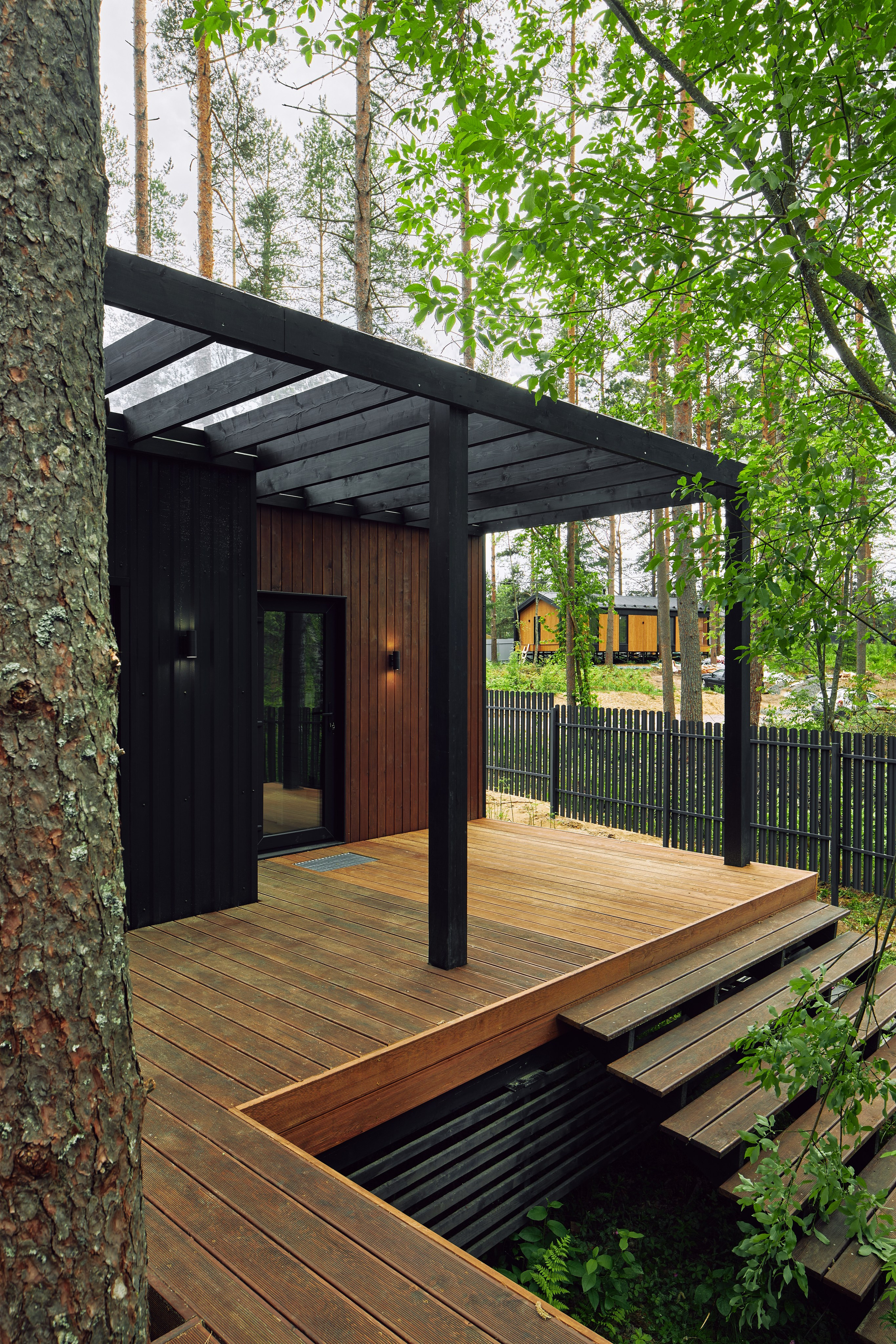 Каркасный модульный дом F. Полякова Екатерина — дизайнер интерьера, архитектор