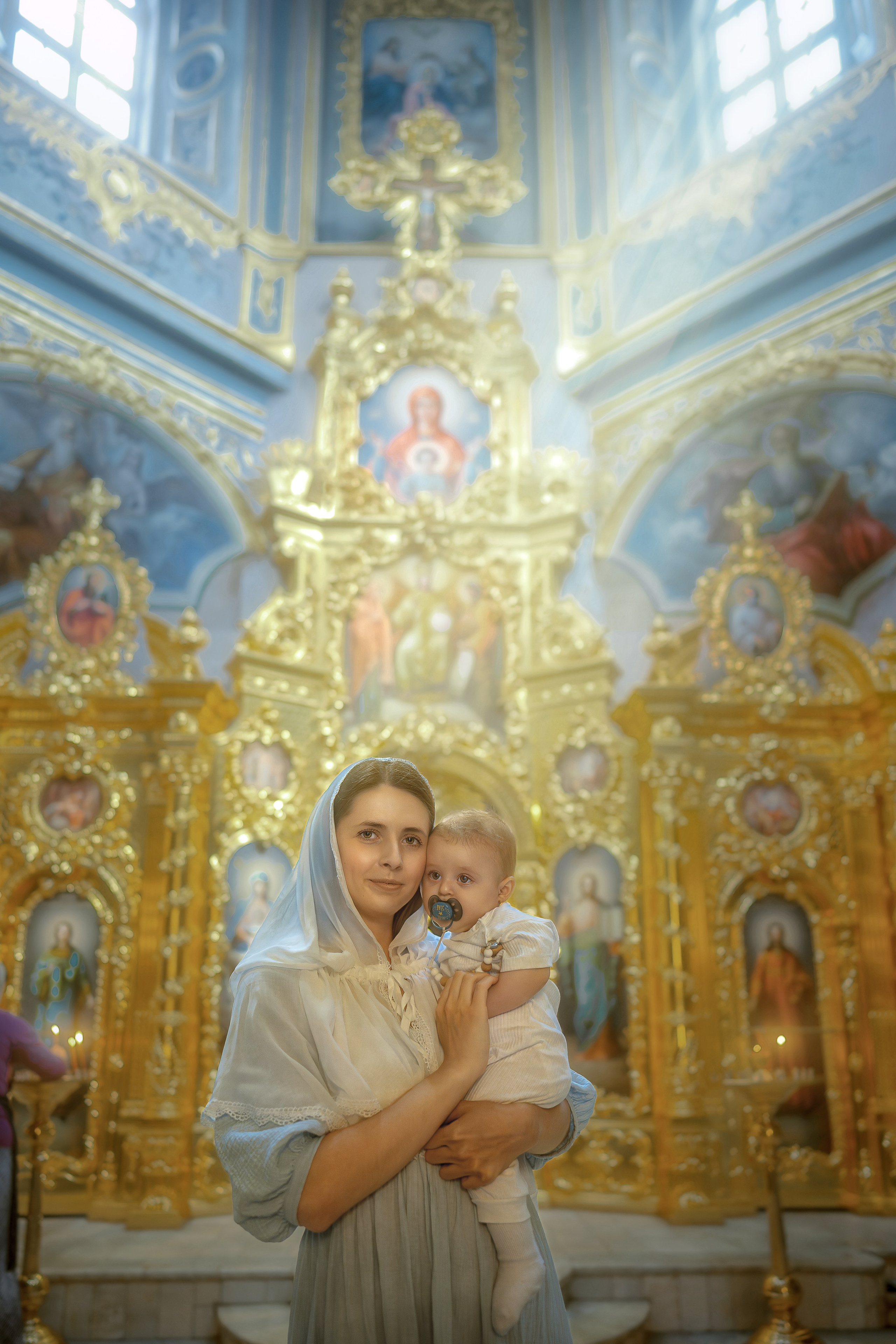 Крещение. Портретный фотограф Юрий Захаров в Москве