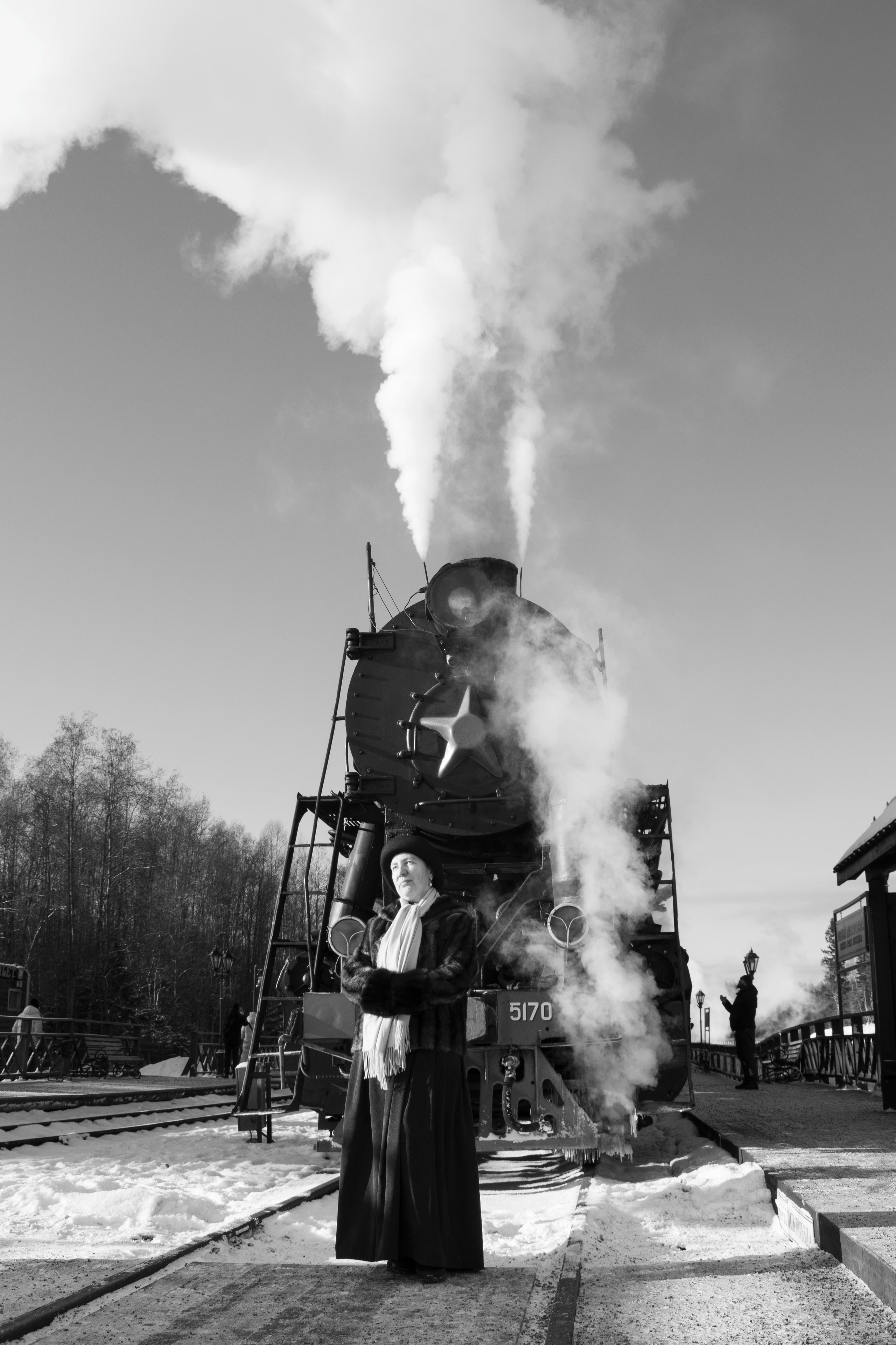 Фотосессия в ретропоезде «Рускеальский экспресс». Фотограф в Карелии, Сортавала, Рускеала Наталья Зверева