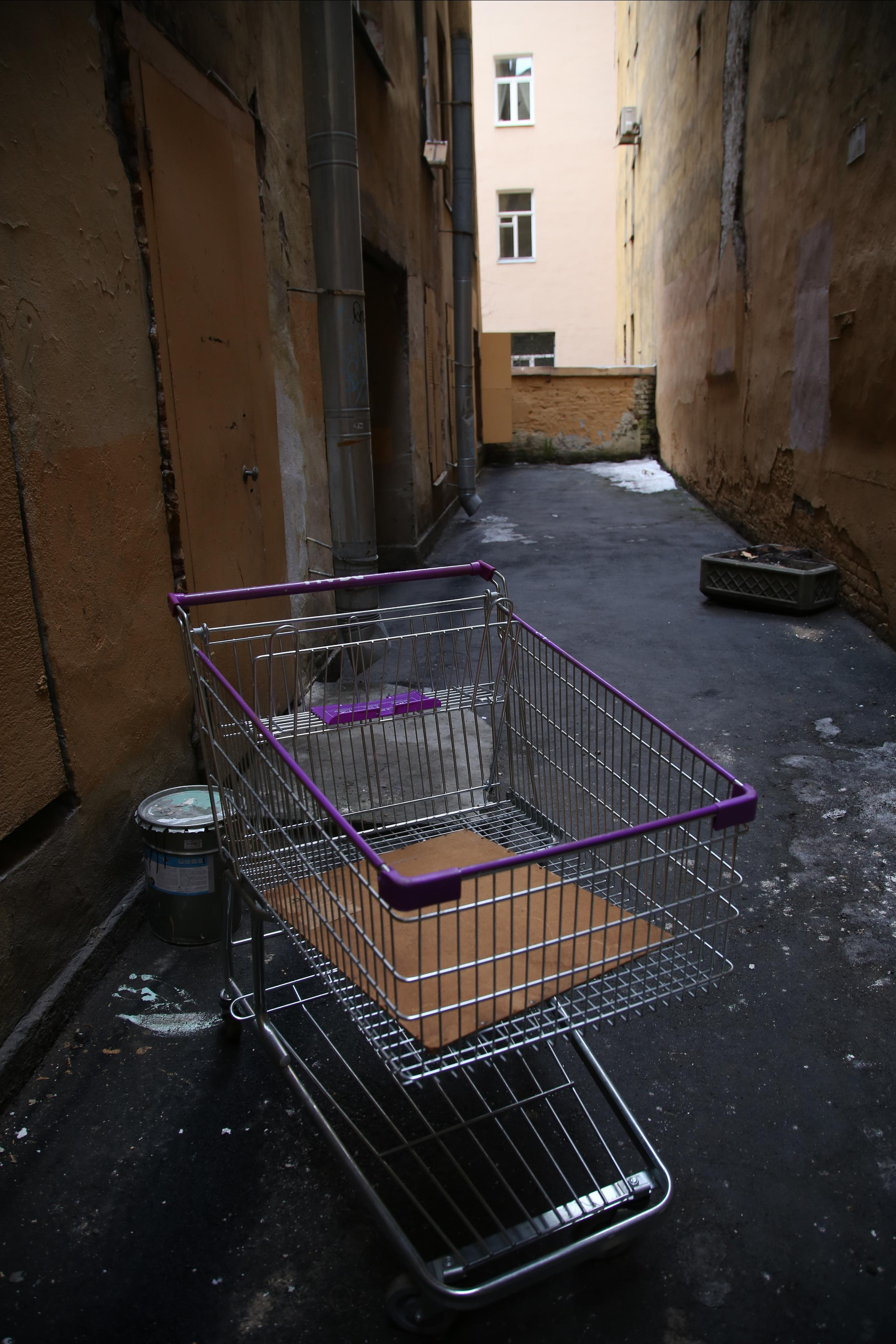 Большой Казачий переулок и дом купца Захарова. Фотограф Юля Постнова