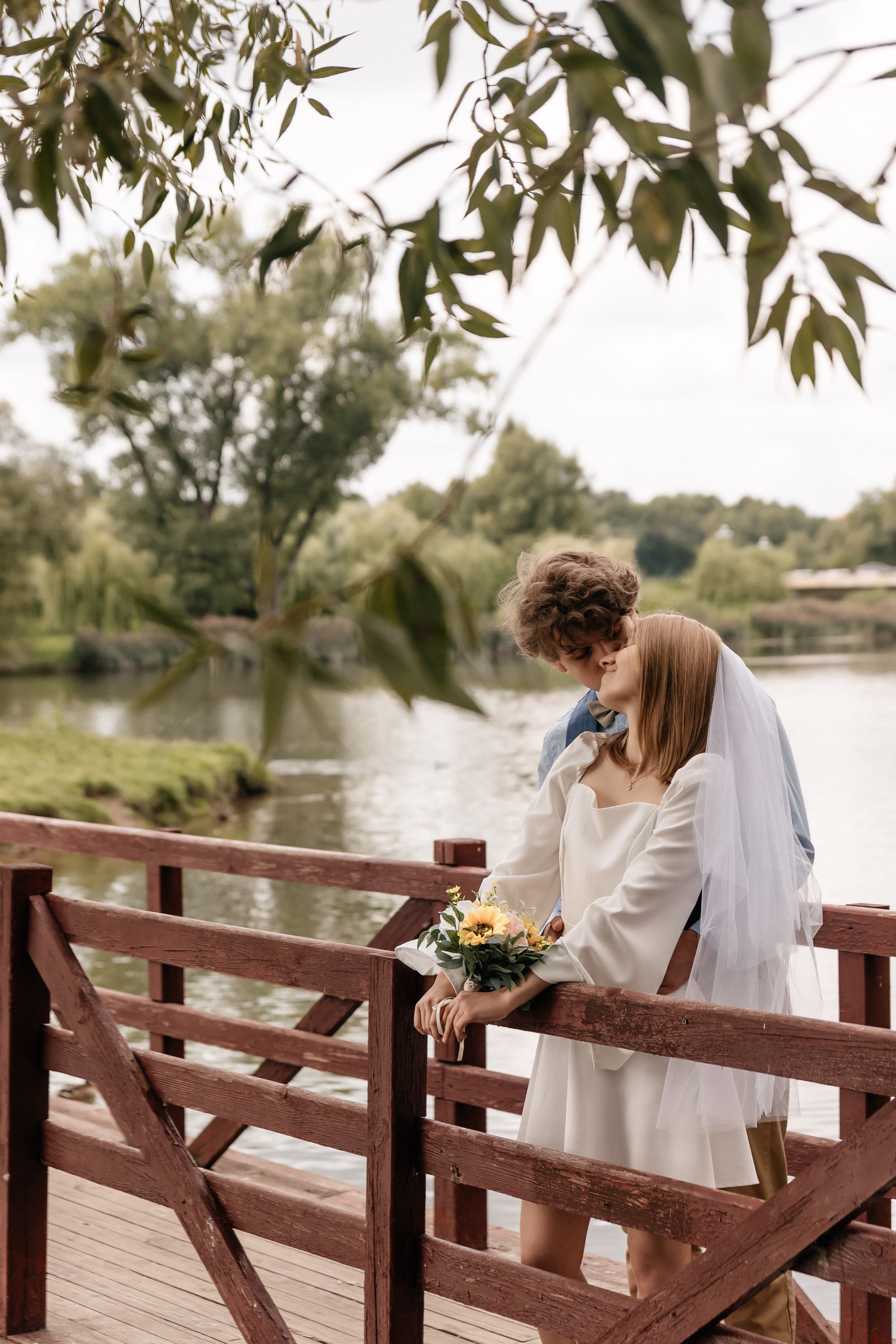 Свадебная съёмка — роспись и прогулка. Семейный фотограф Минск Усова Ольга