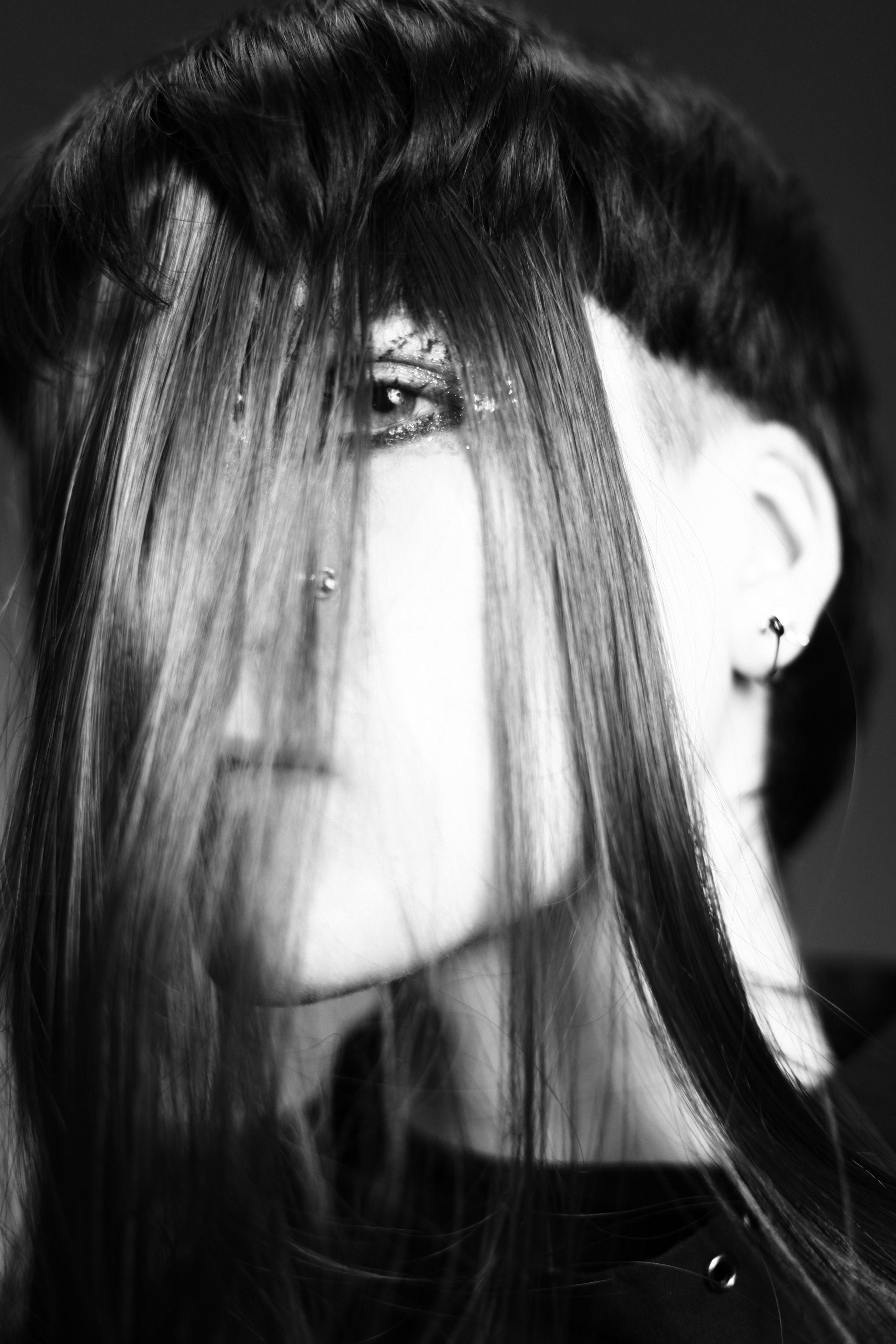 черно-белый портрет с занятий в фотошколе фото Владимир Лёвин