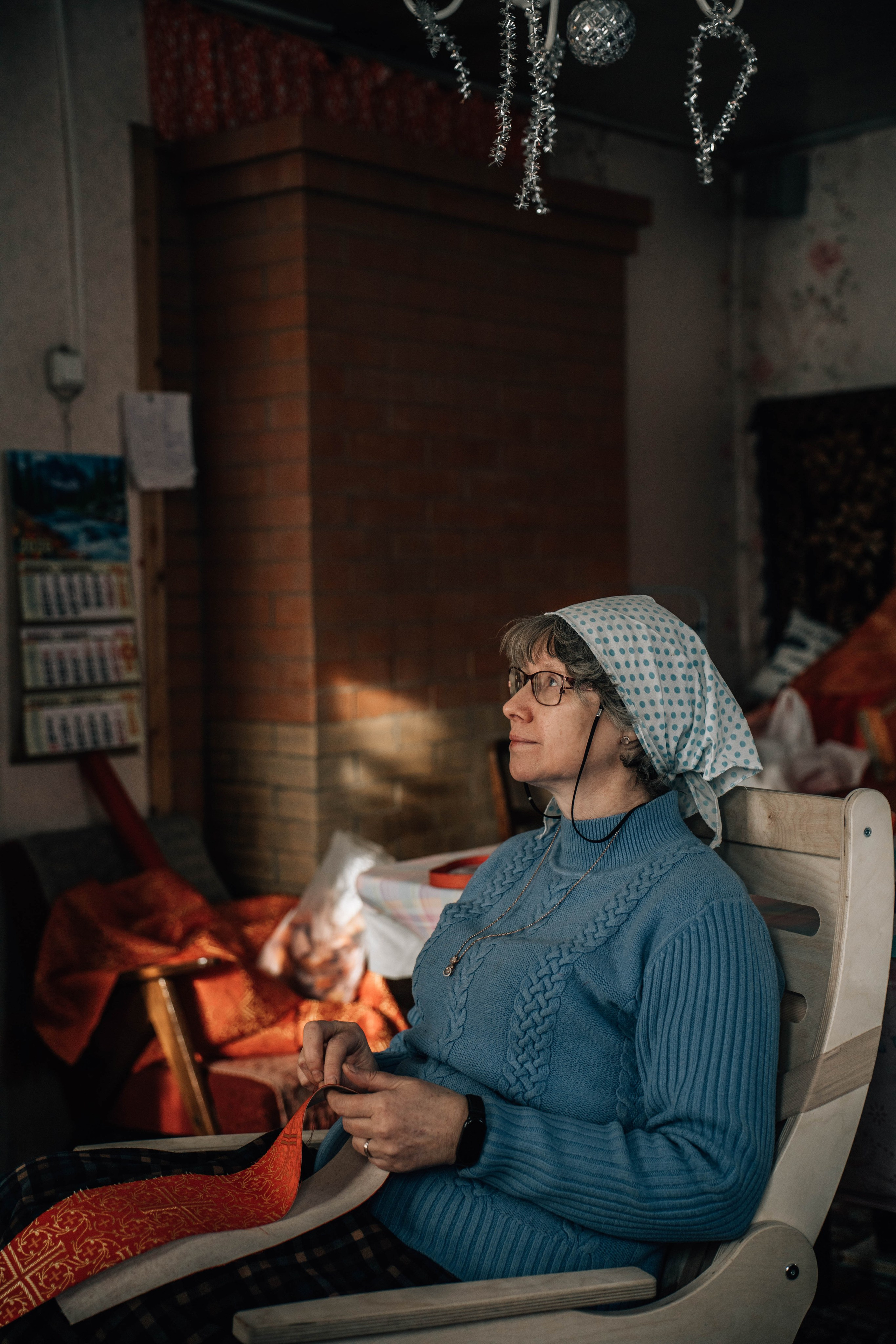 Александра: пошив церковных облачений. Фотограф Серебряные Пруды — Екатерина Рыкина | Детские и семейные фотосъемки, бытовой жанр