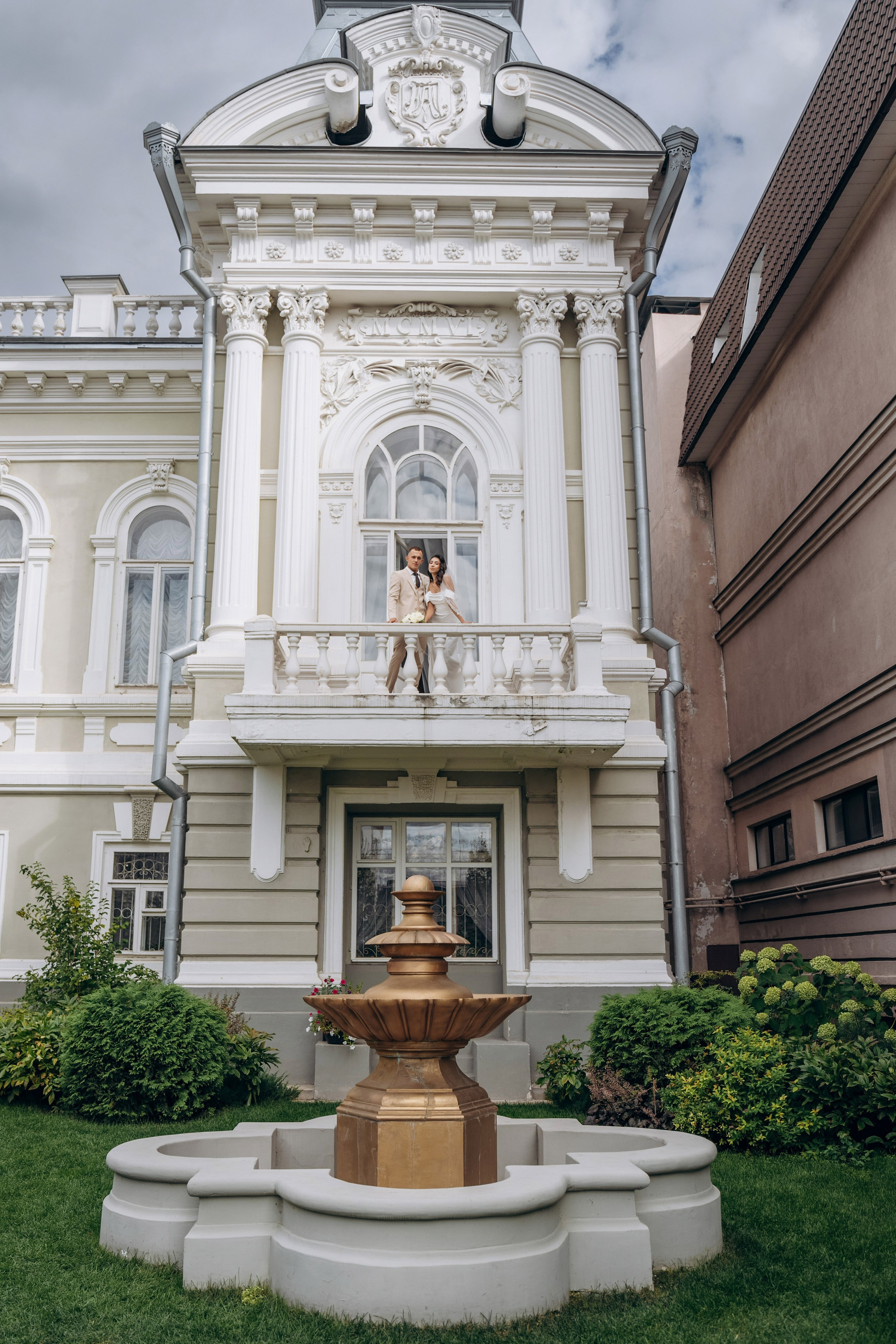 Свадебная фотосессия в Доме Союза Композиторов