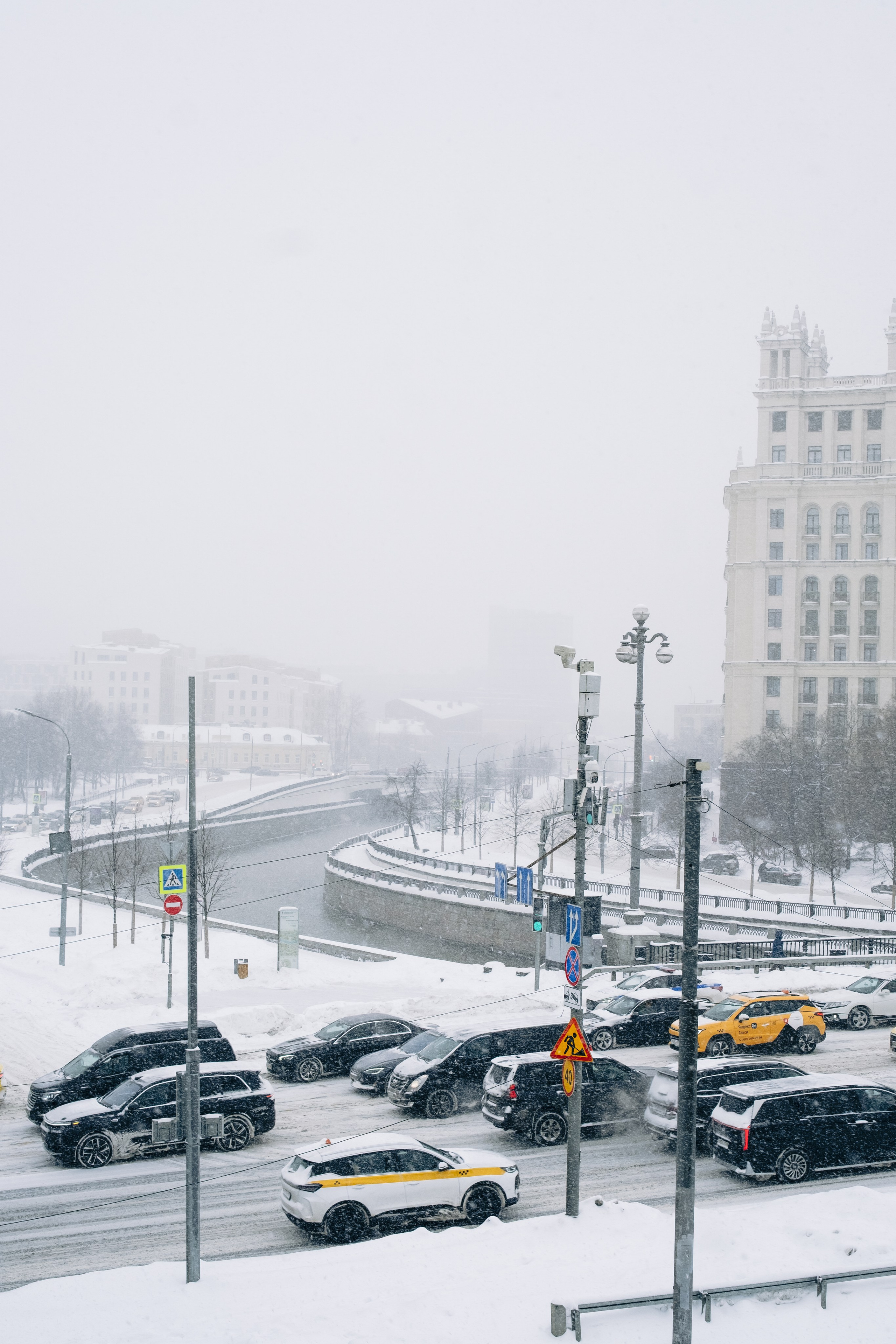 Снежная Москва. Репортажный фотограф в Москве Аида Исламова