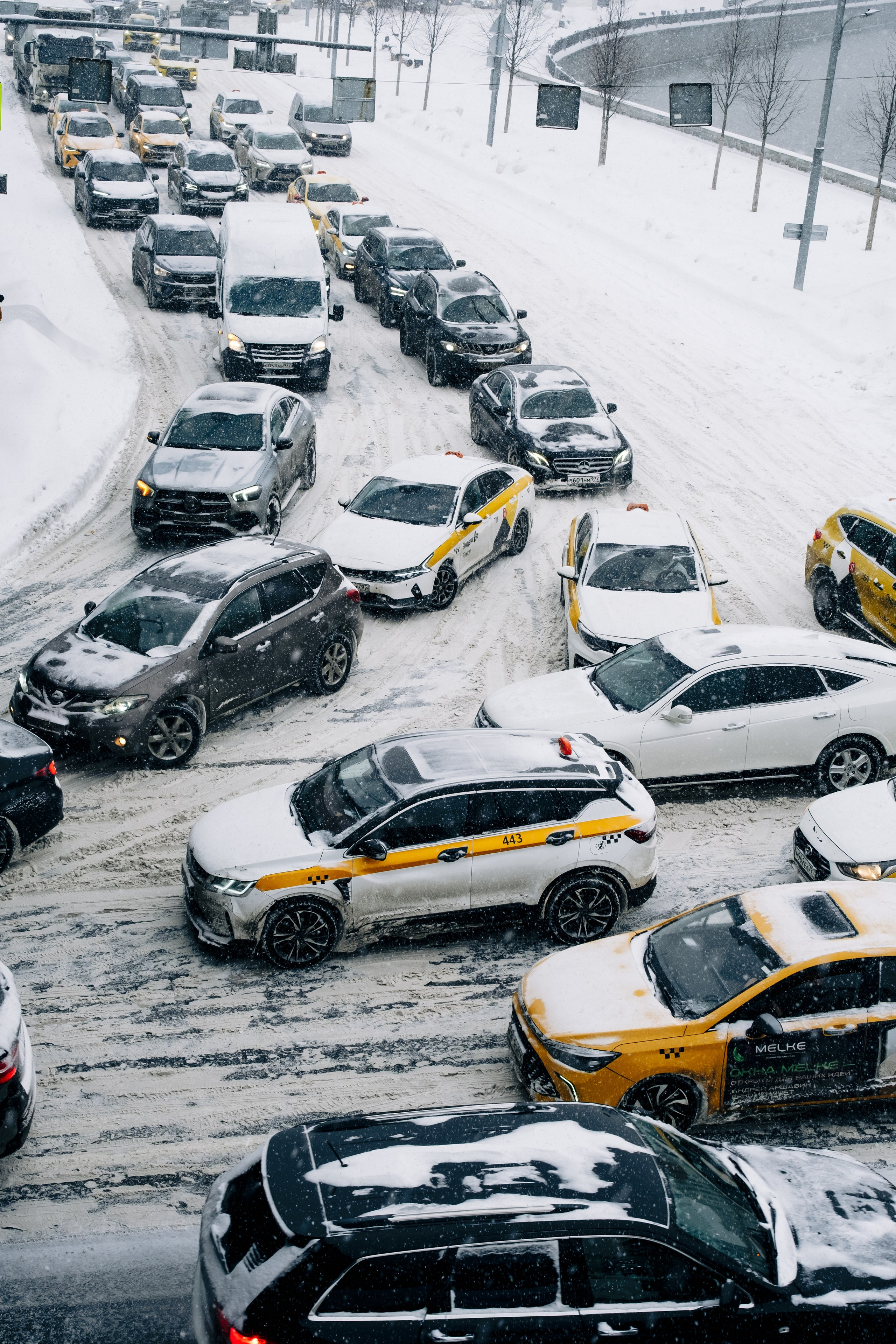 Снежная Москва. Репортажный фотограф в Москве Аида Исламова