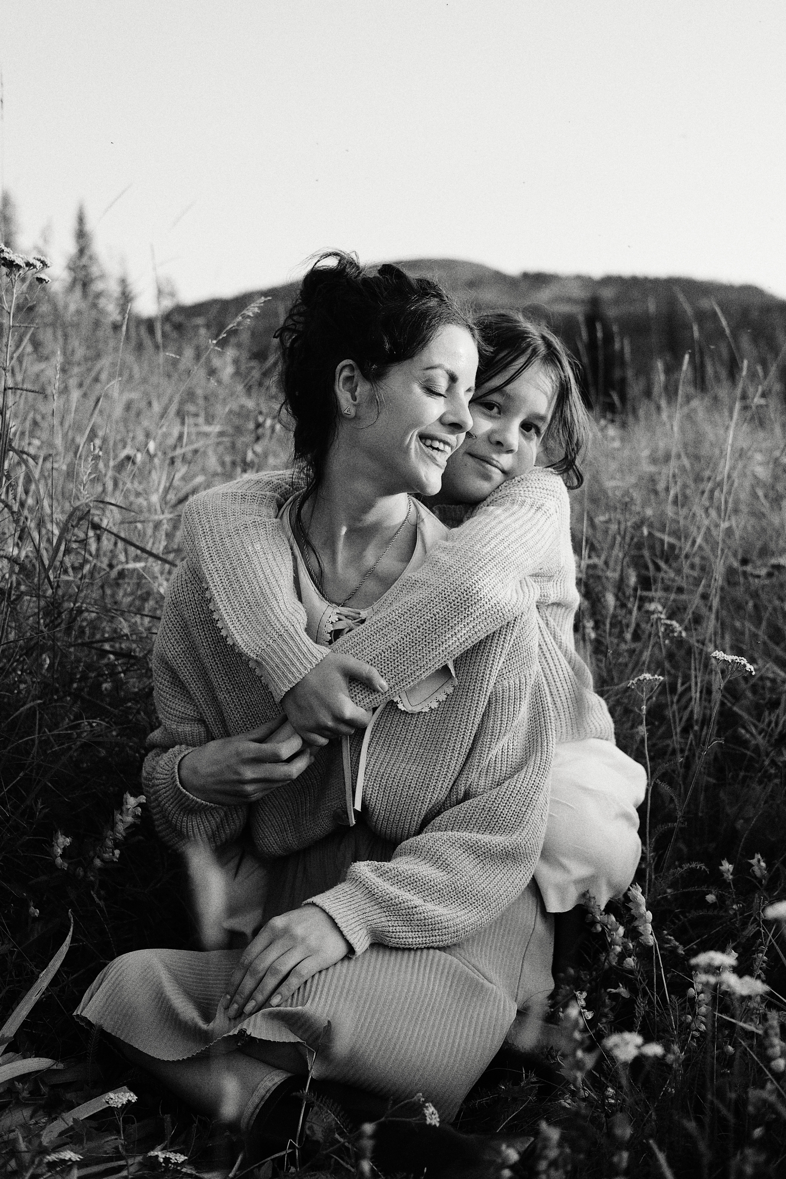 Семейная съёмка на природе. Мама и дочь. Артём Кузнецов, фотограф, Новосибирск