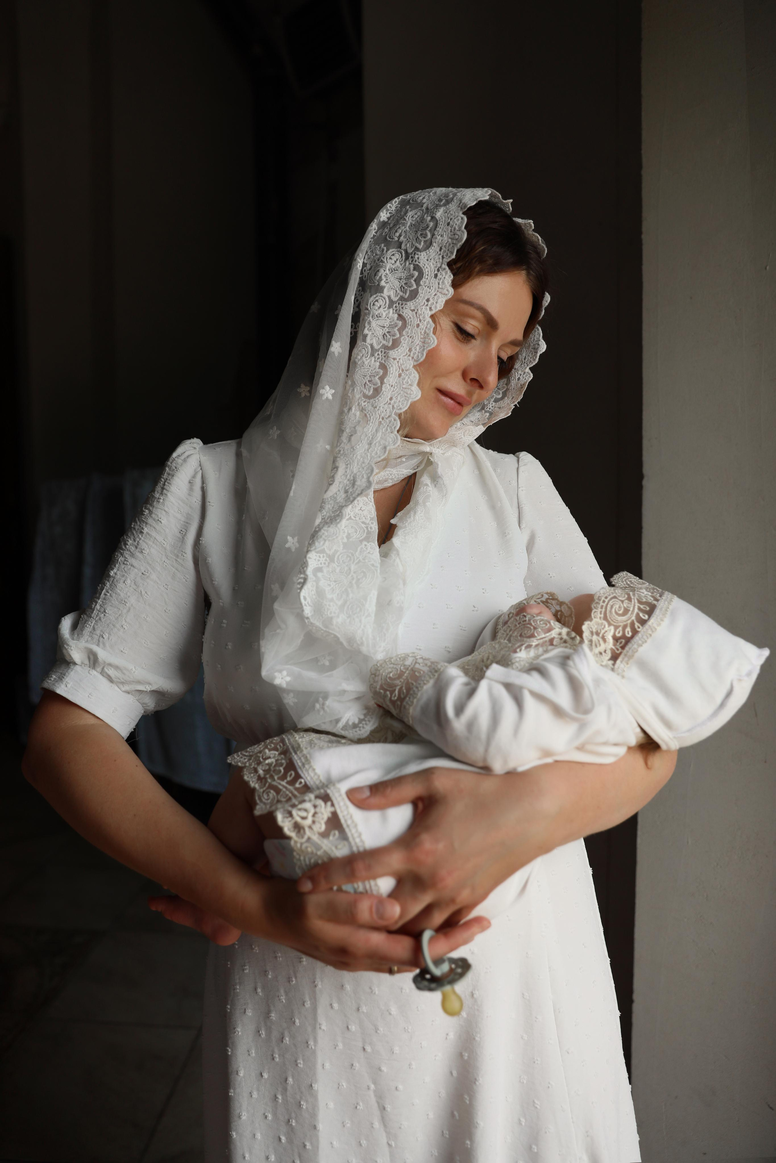 Таинство крещения. Семейный фотограф в Москве Вера Гук