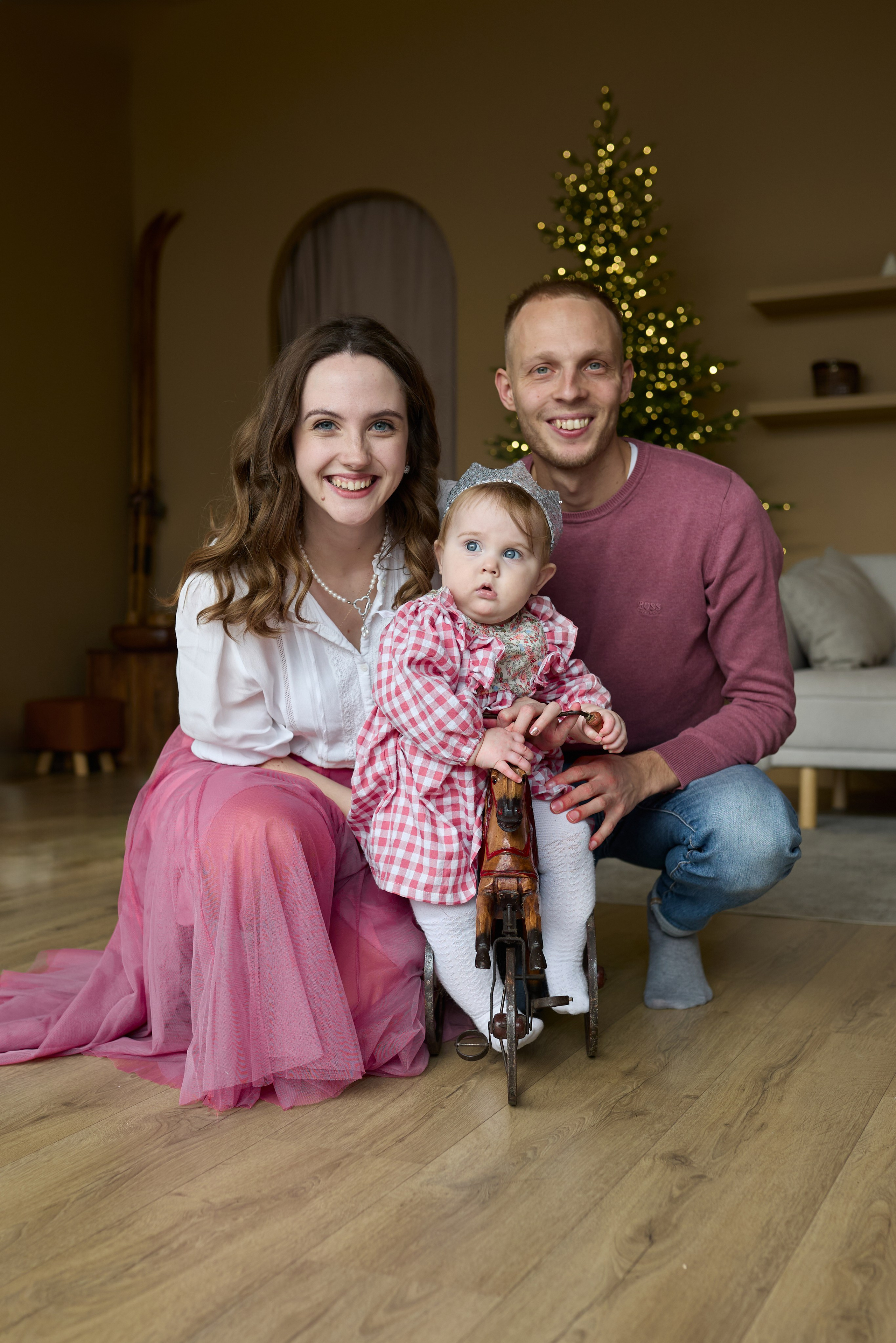 новогодняя семейная съемка 