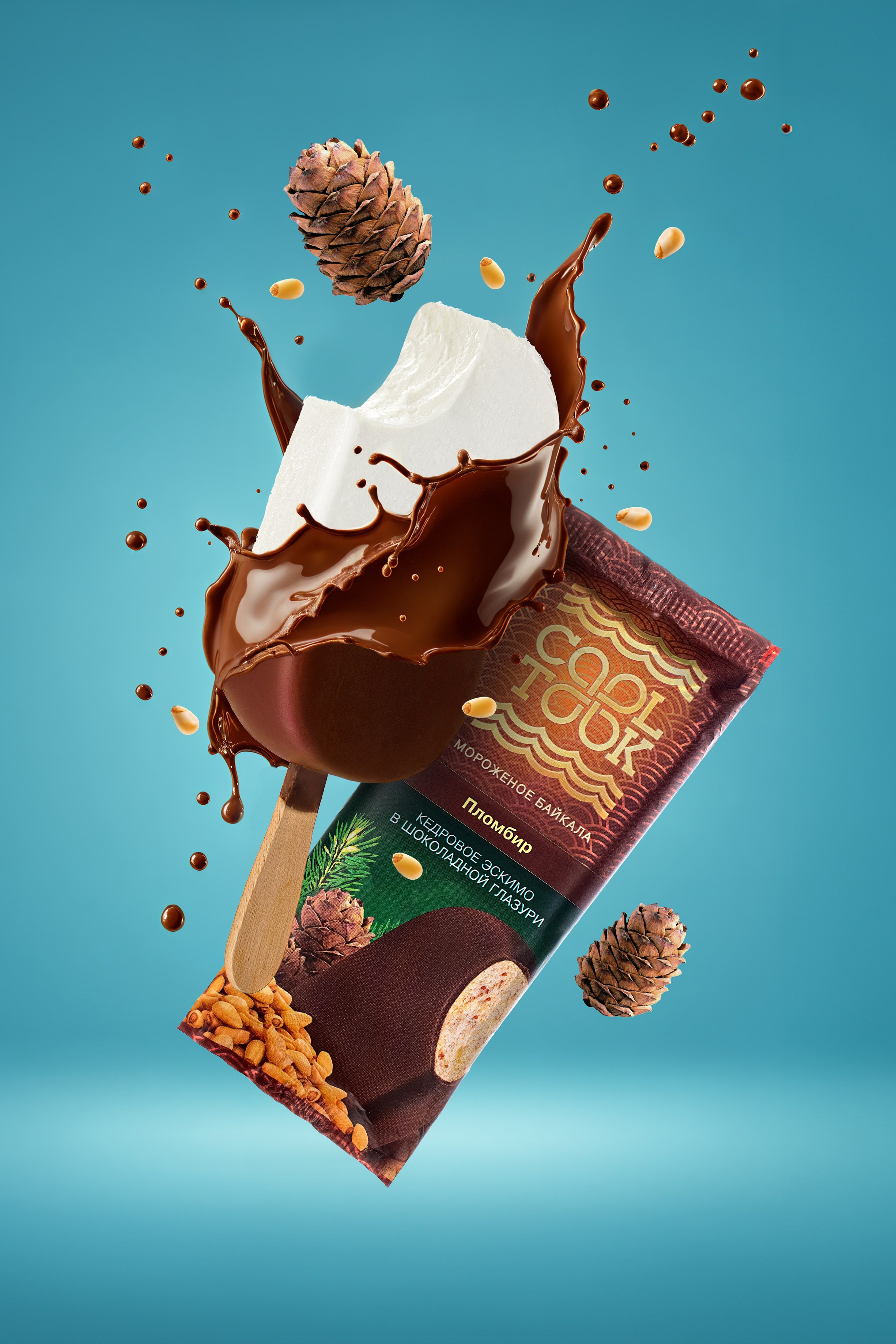 Фото для фабрики мороженого COOL TOOK. Рекламный, предметный и фудфотограф г. Иркутск