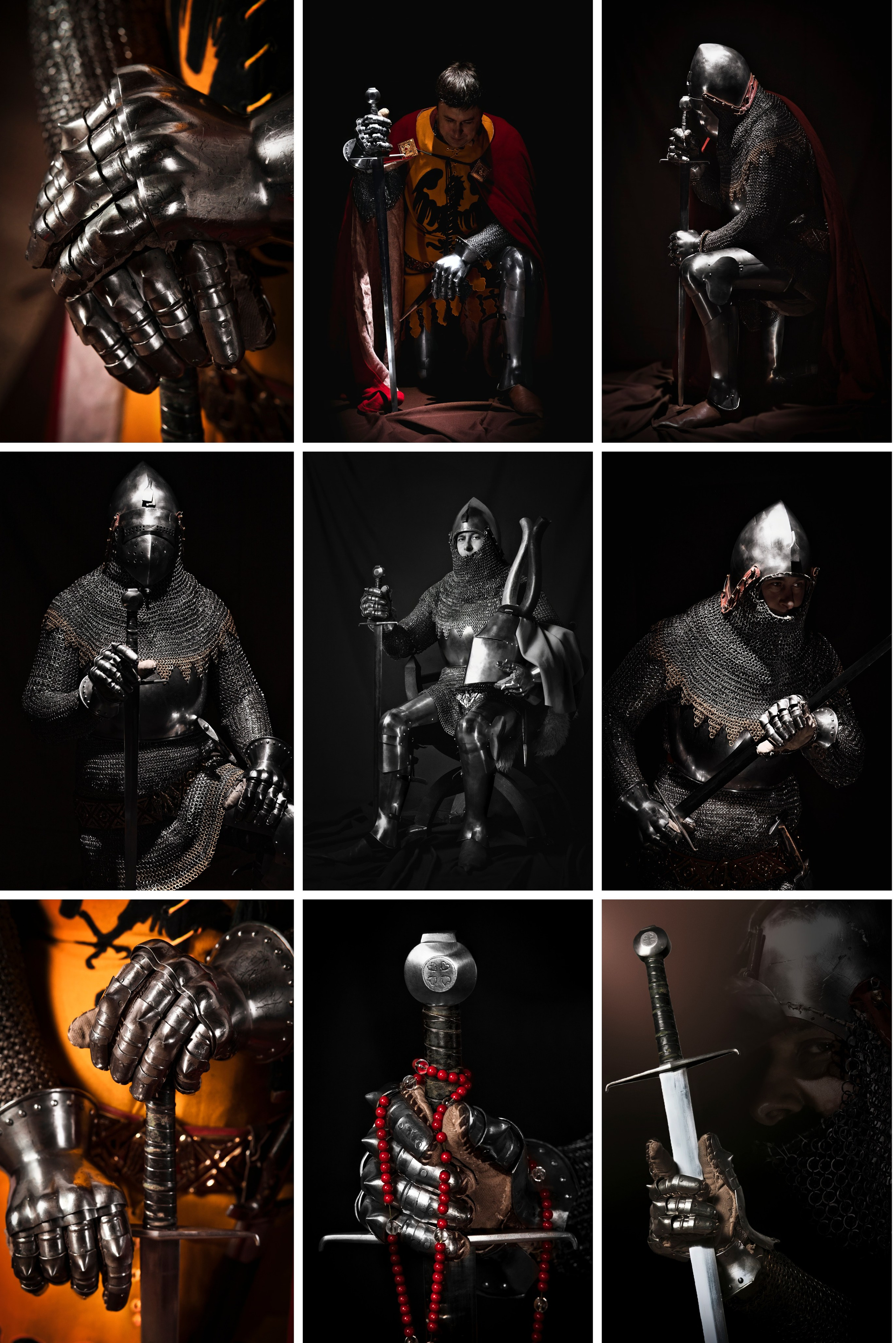 Фотосессия богемского рыцаря