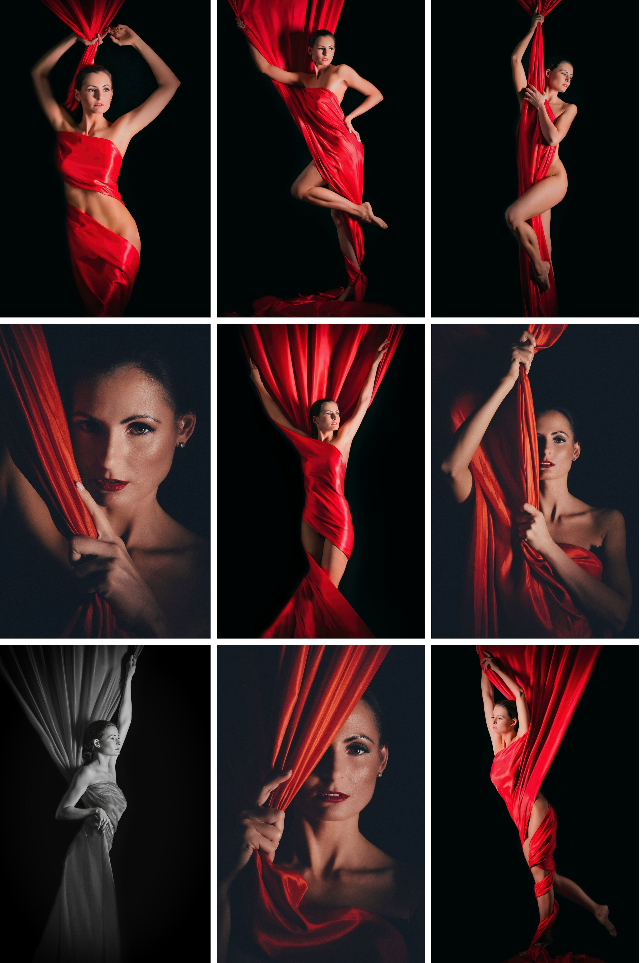 Фотосессия со свечами