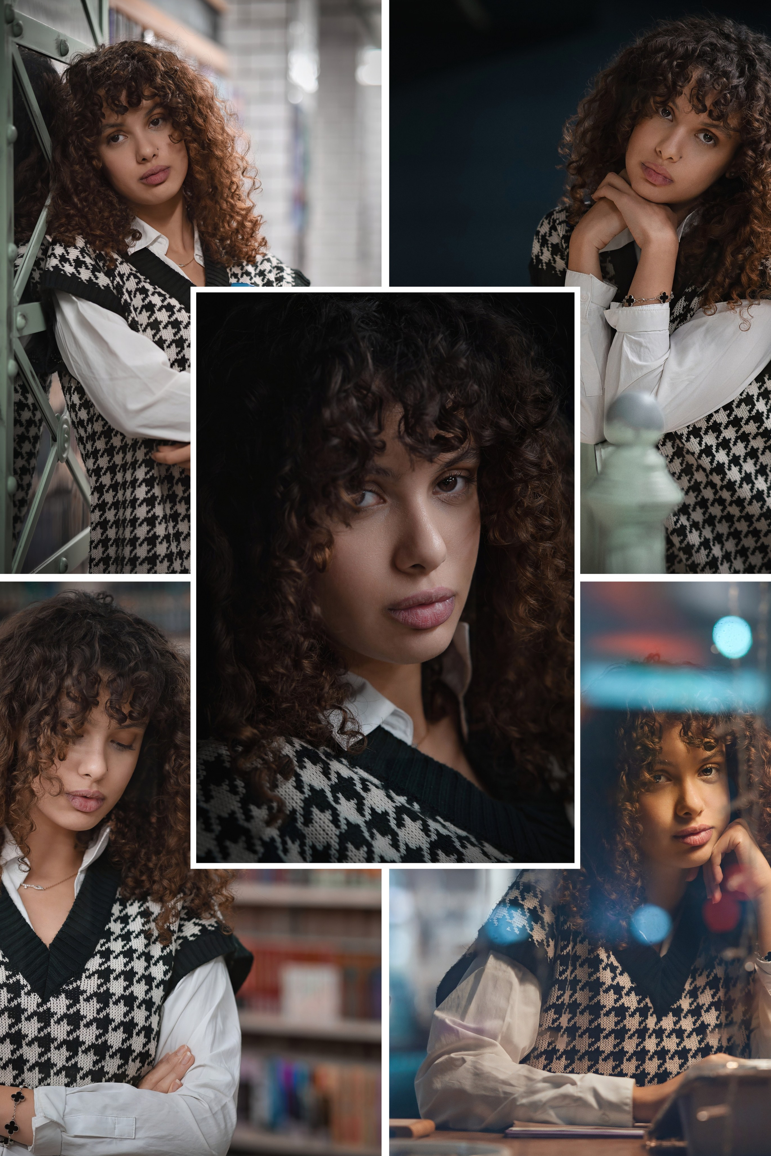 Фотосессия в библиотеке