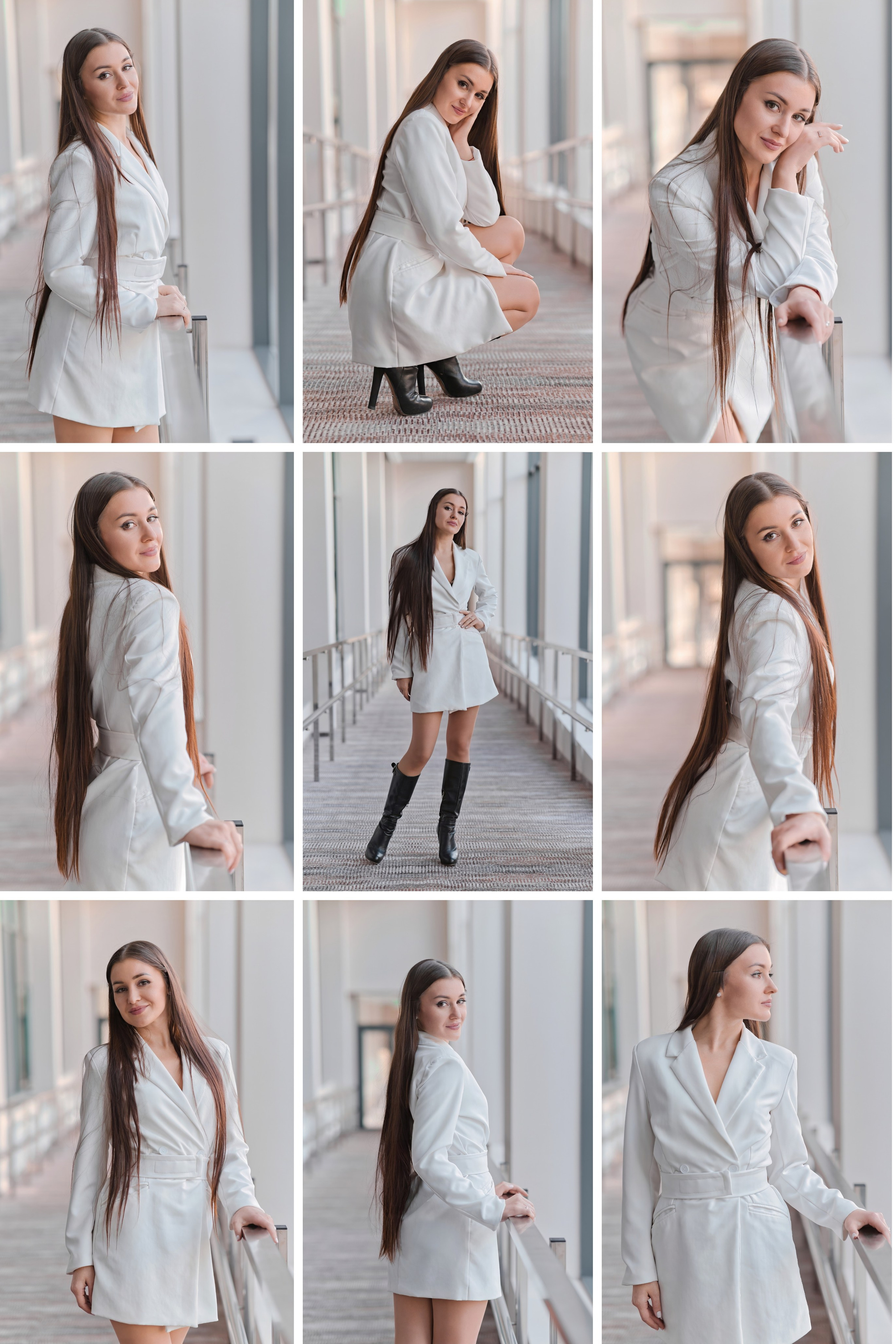 Девушка в белом