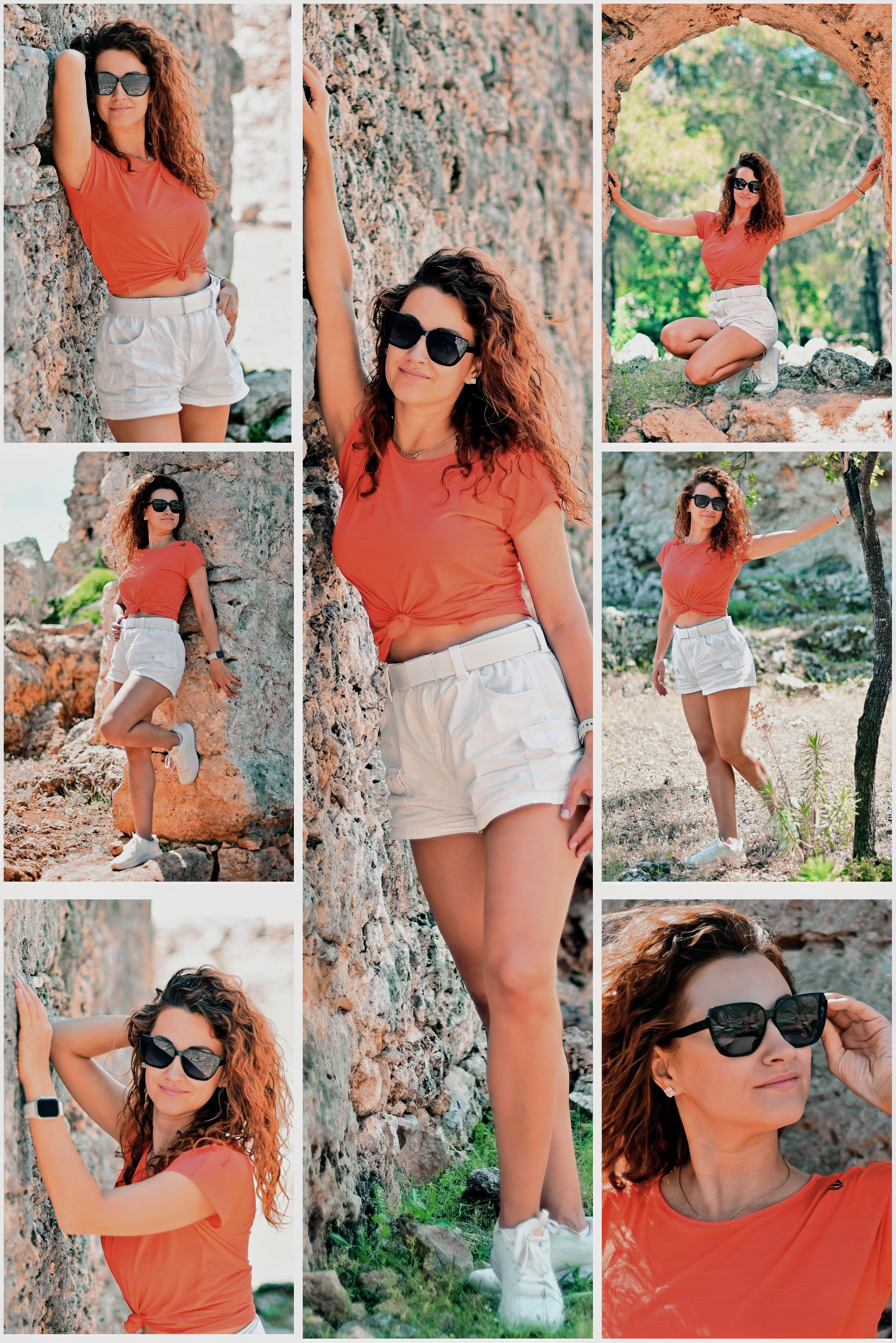 Фотосессия среди римских развалин в Турции