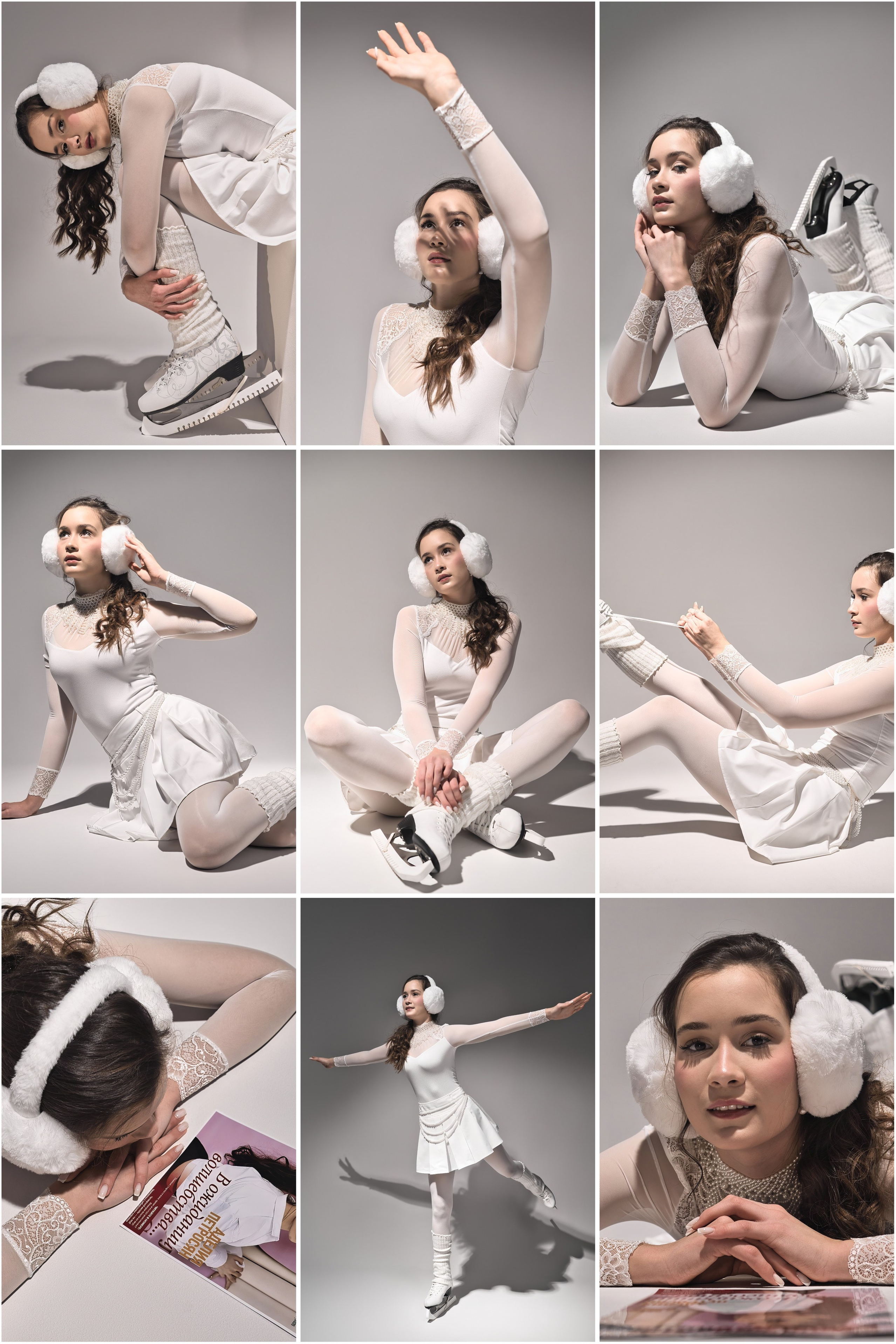 Фотосессия с коньками