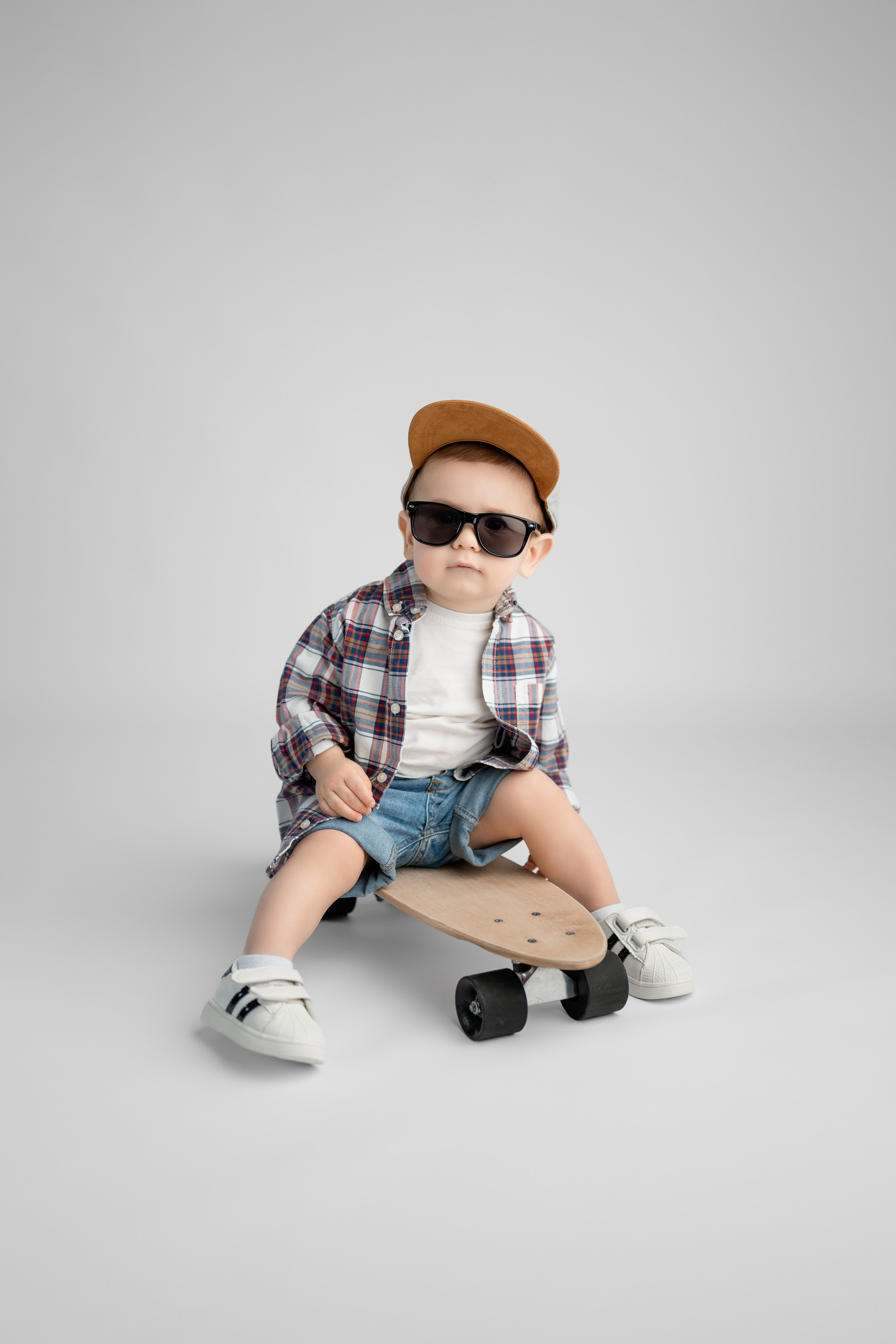 Малыш на годик скейтер