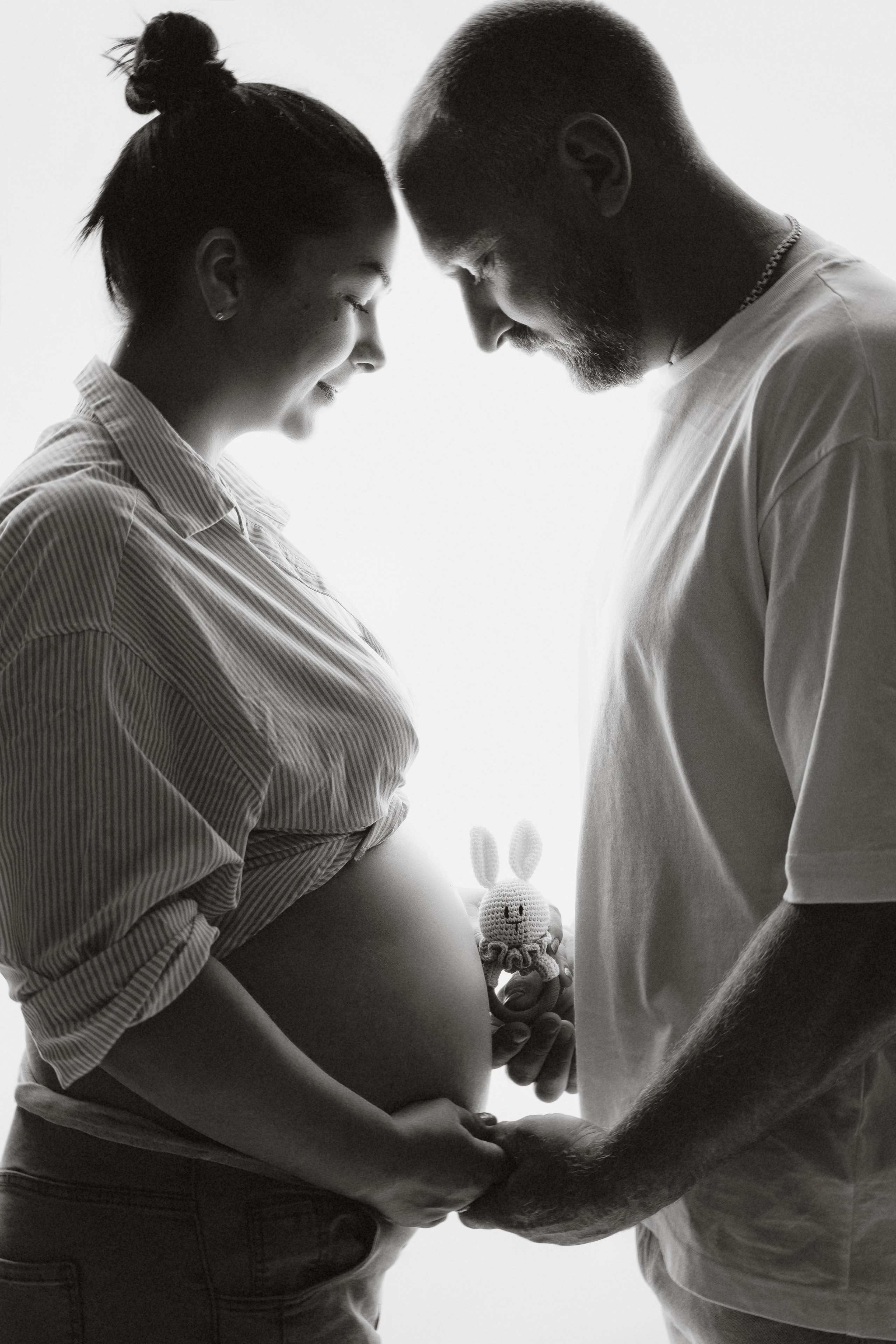 беременная фотосессия пара