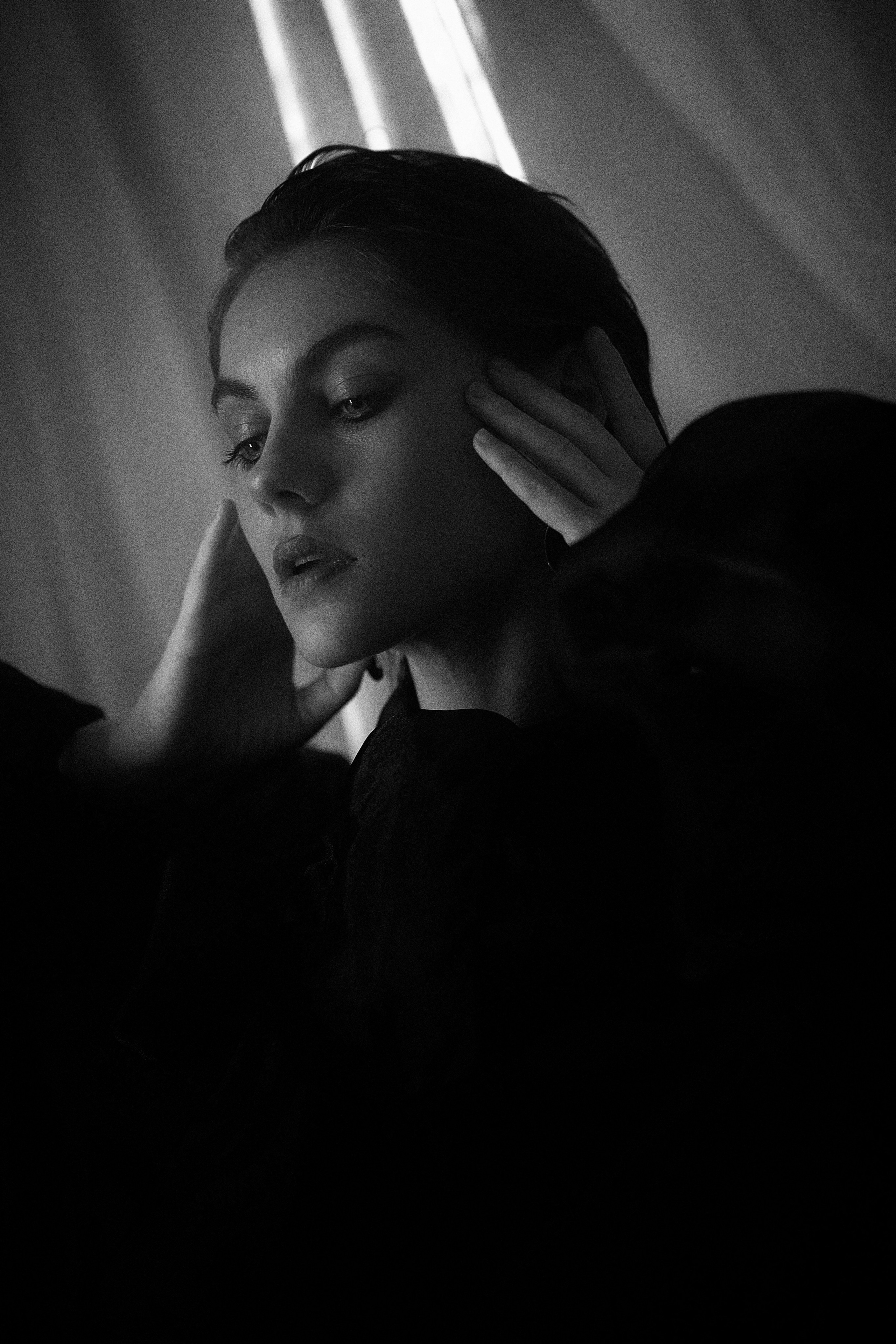 Студийная съёмка на креативном фоне. Фотограф в Москве Анастасия Баева