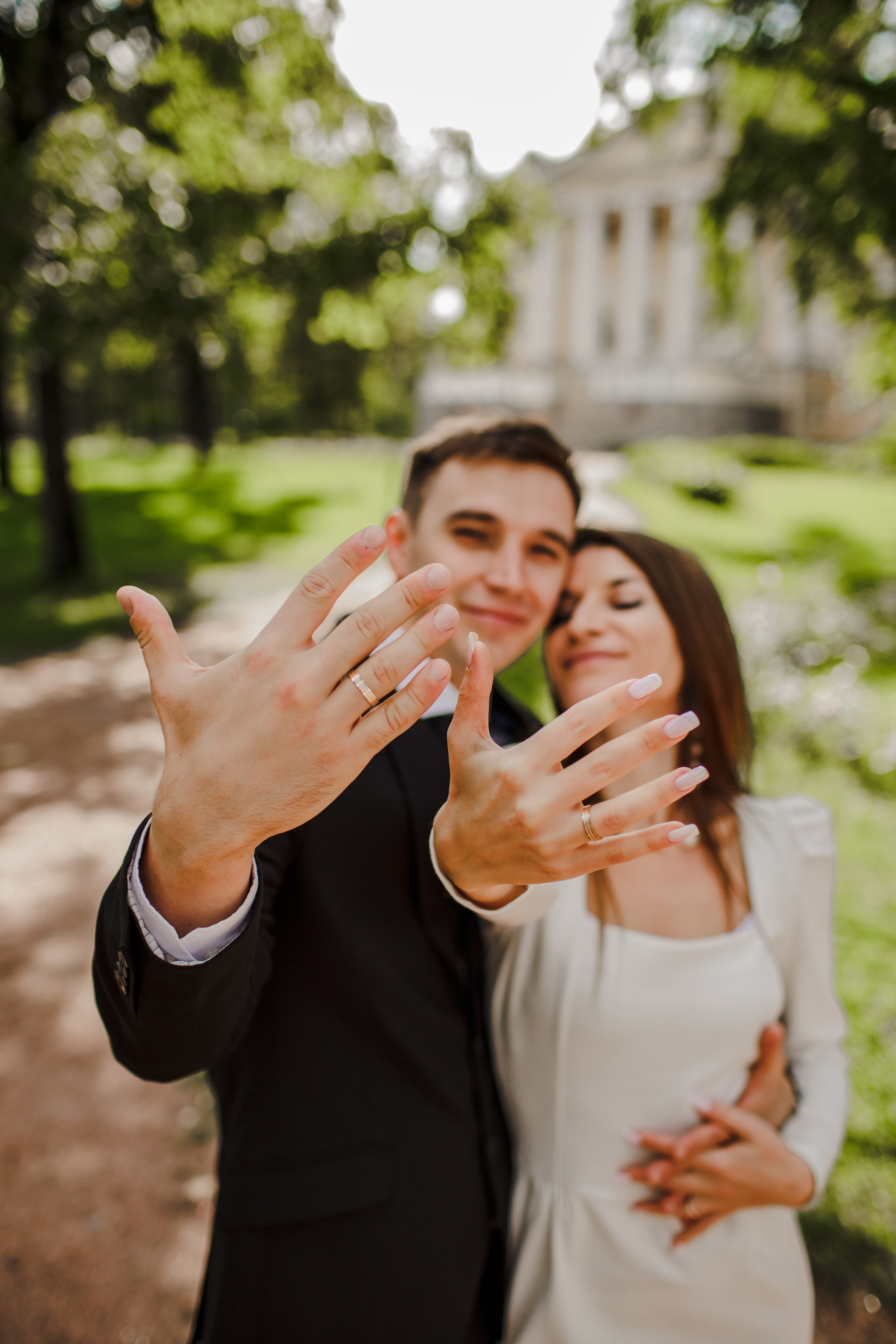 Регистрация во дворце бракосочетания 3 в Пушкине. Свадебный фотограф Кирилл Белый