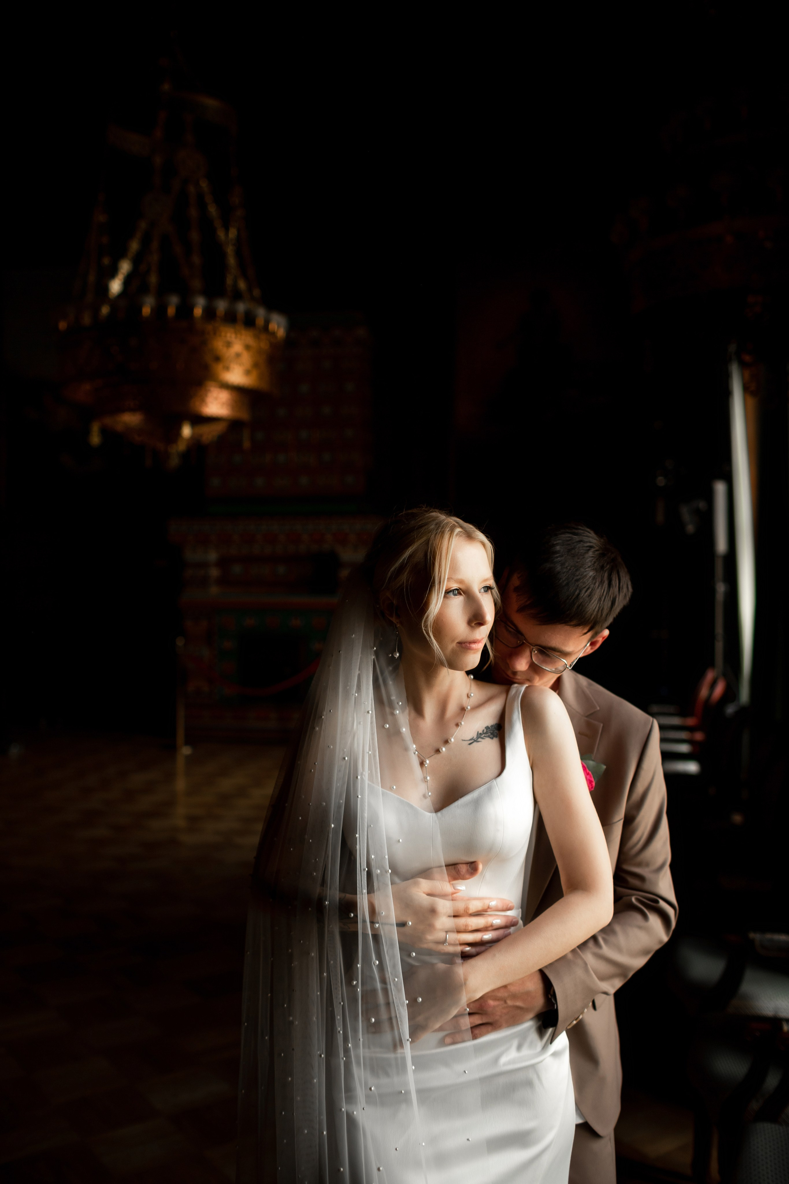 Свадебная фотосессия в Доме ученых. Свадебный фотограф Кирилл Белый