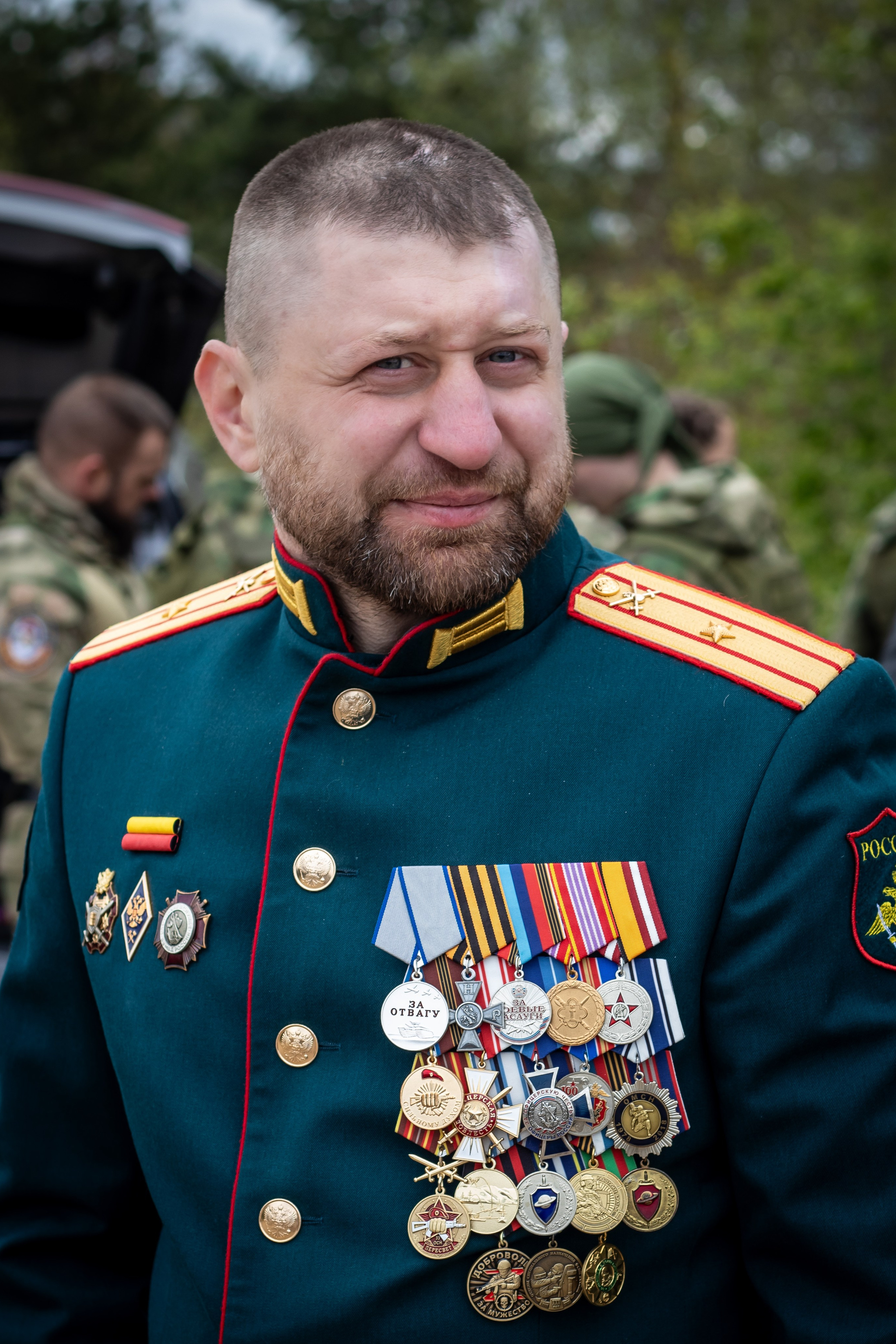 военный портрет мужчины с наградами, фотограф Карасёва Елена