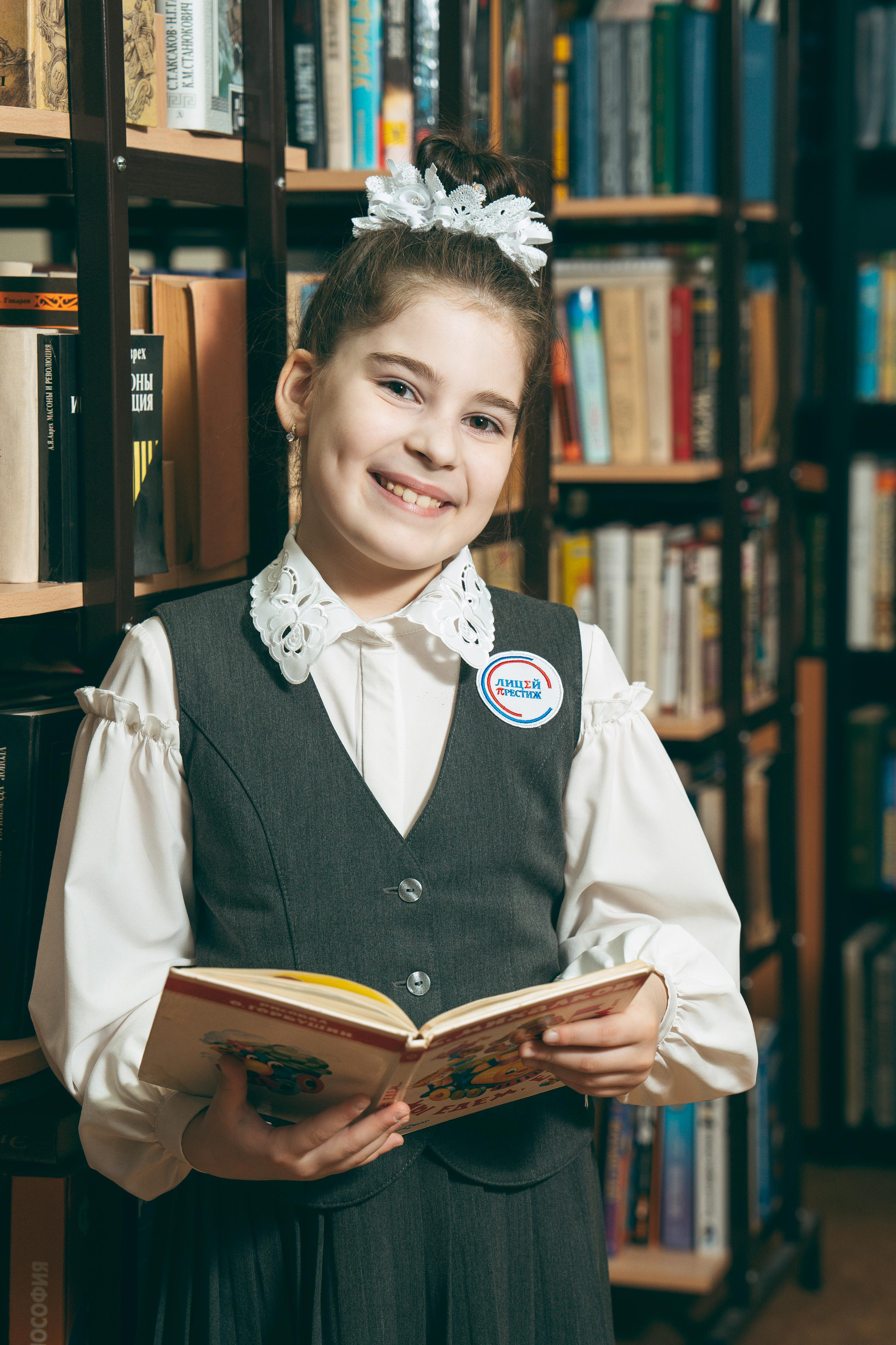 фотосессия для первоклассников в библиотеке