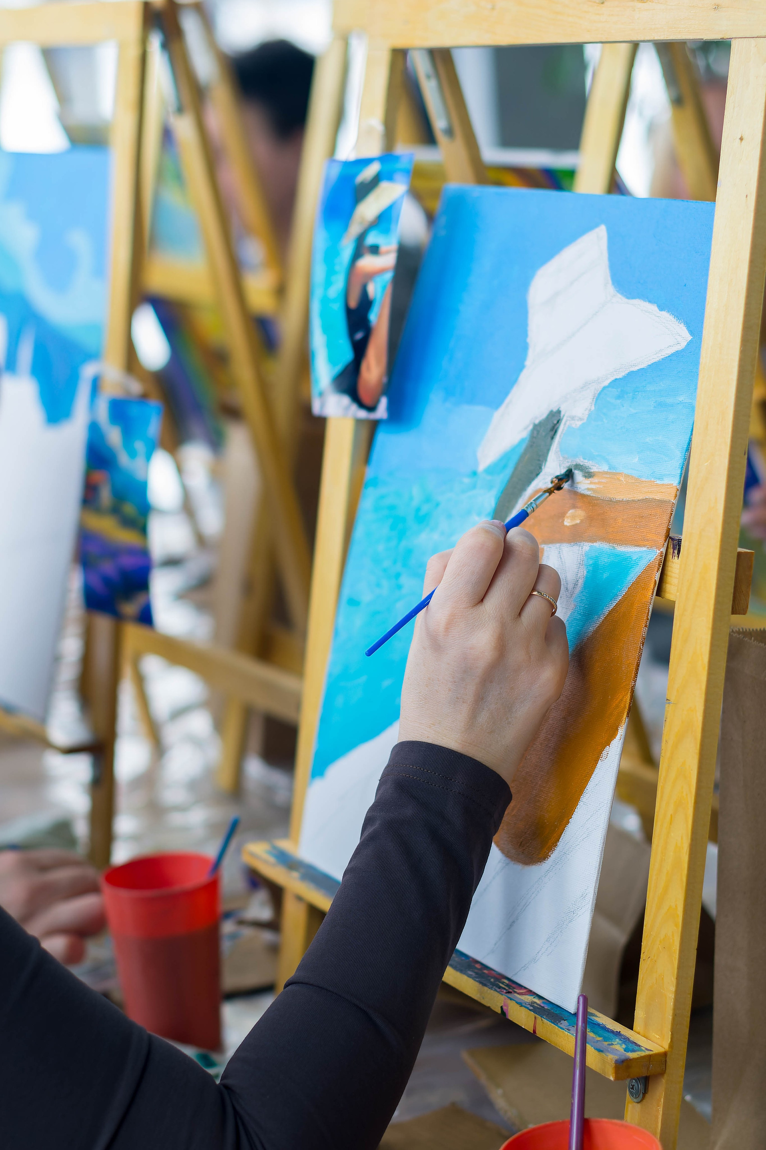 Арт-встреча «Танец красок». Художник Светлана Михайличенко. Картины ручной работы в наличии и под заказ