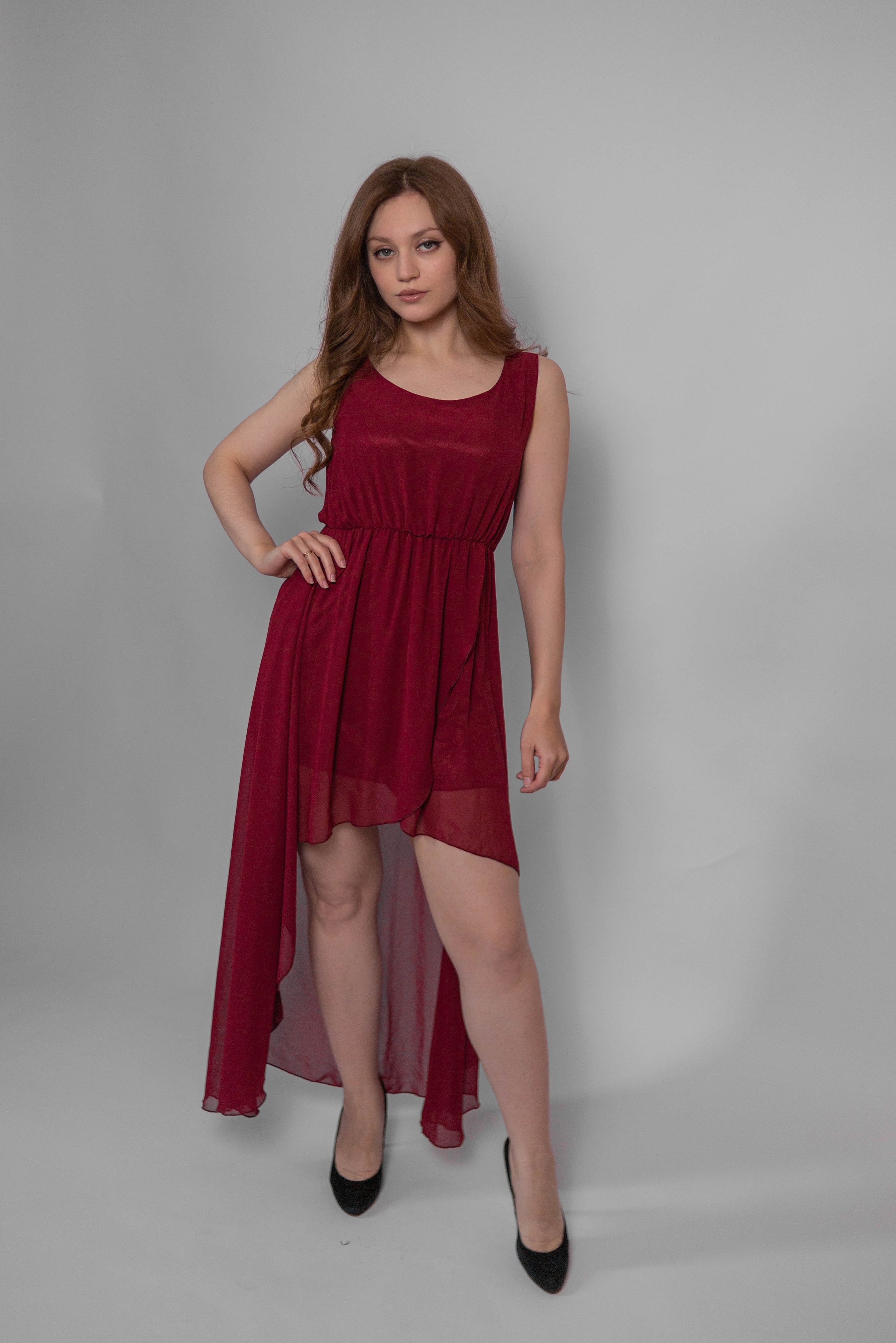 Короткие платья. Интерьерная фотостудия Background в Омске