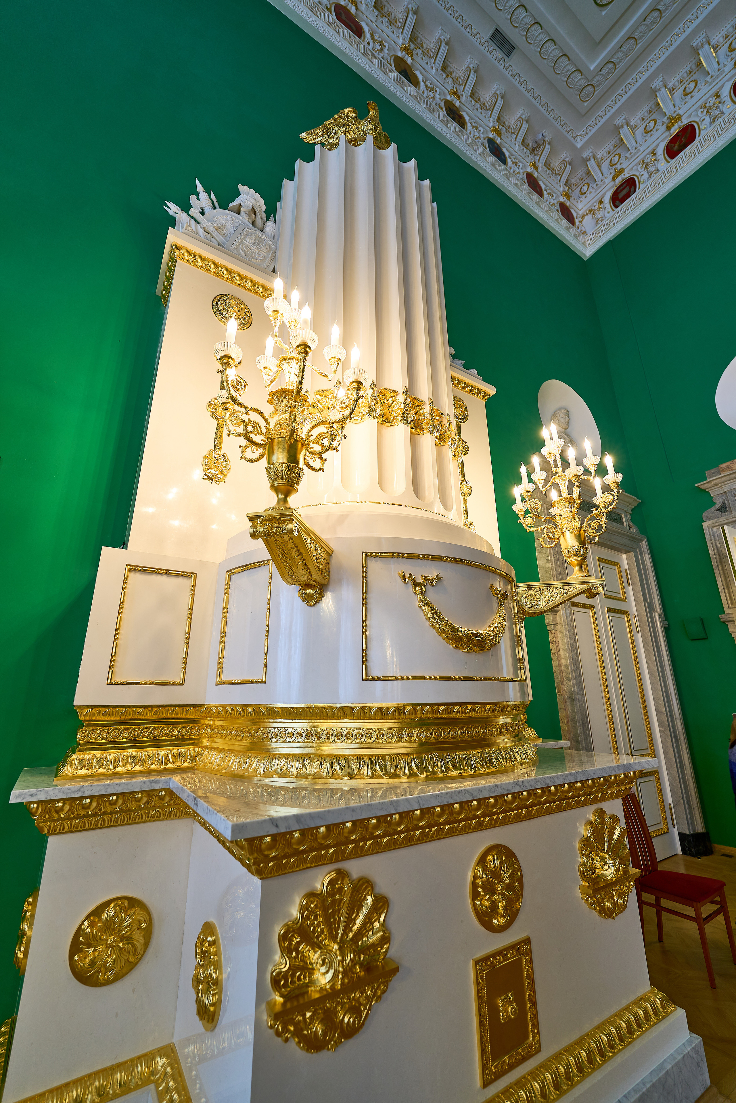 Интерьеры Михайловского замка в Санкт-Петербурге